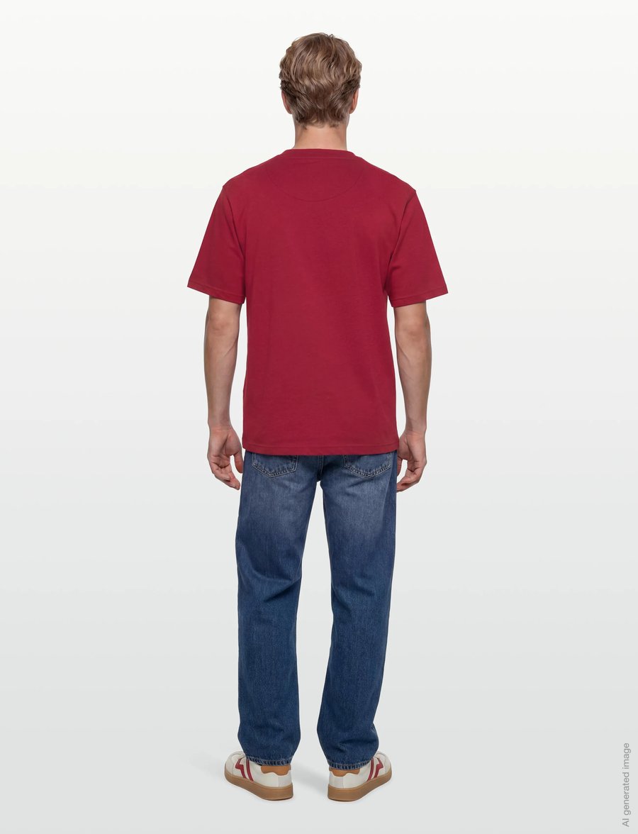SIGNAL - EddySi + - kortærmede t-shirts - dusty red - 4
