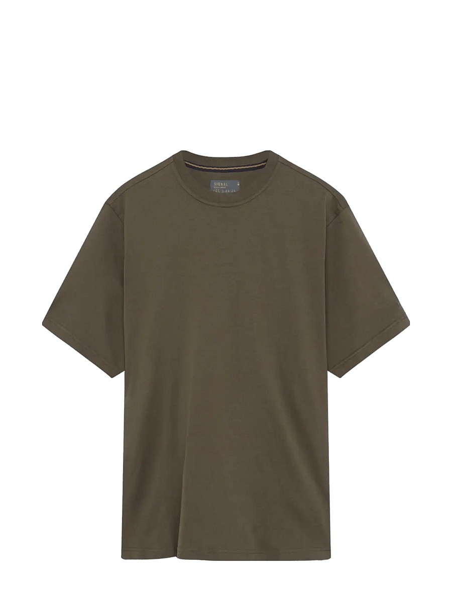 SIGNAL - EddySi + - kortärmade t-shirts - espresso - 0