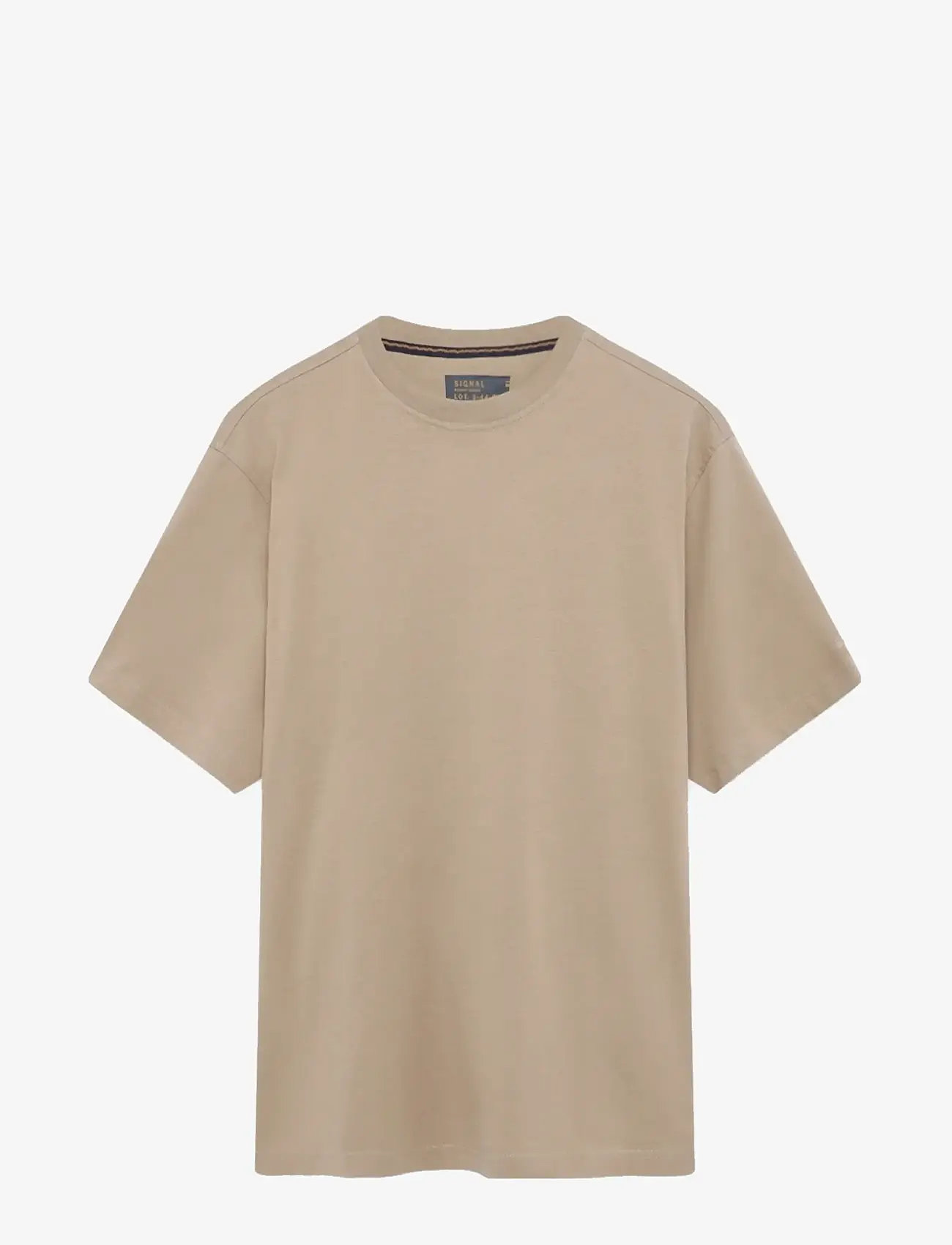 SIGNAL - EddySi + - kortærmede t-shirts - savana sand - 0