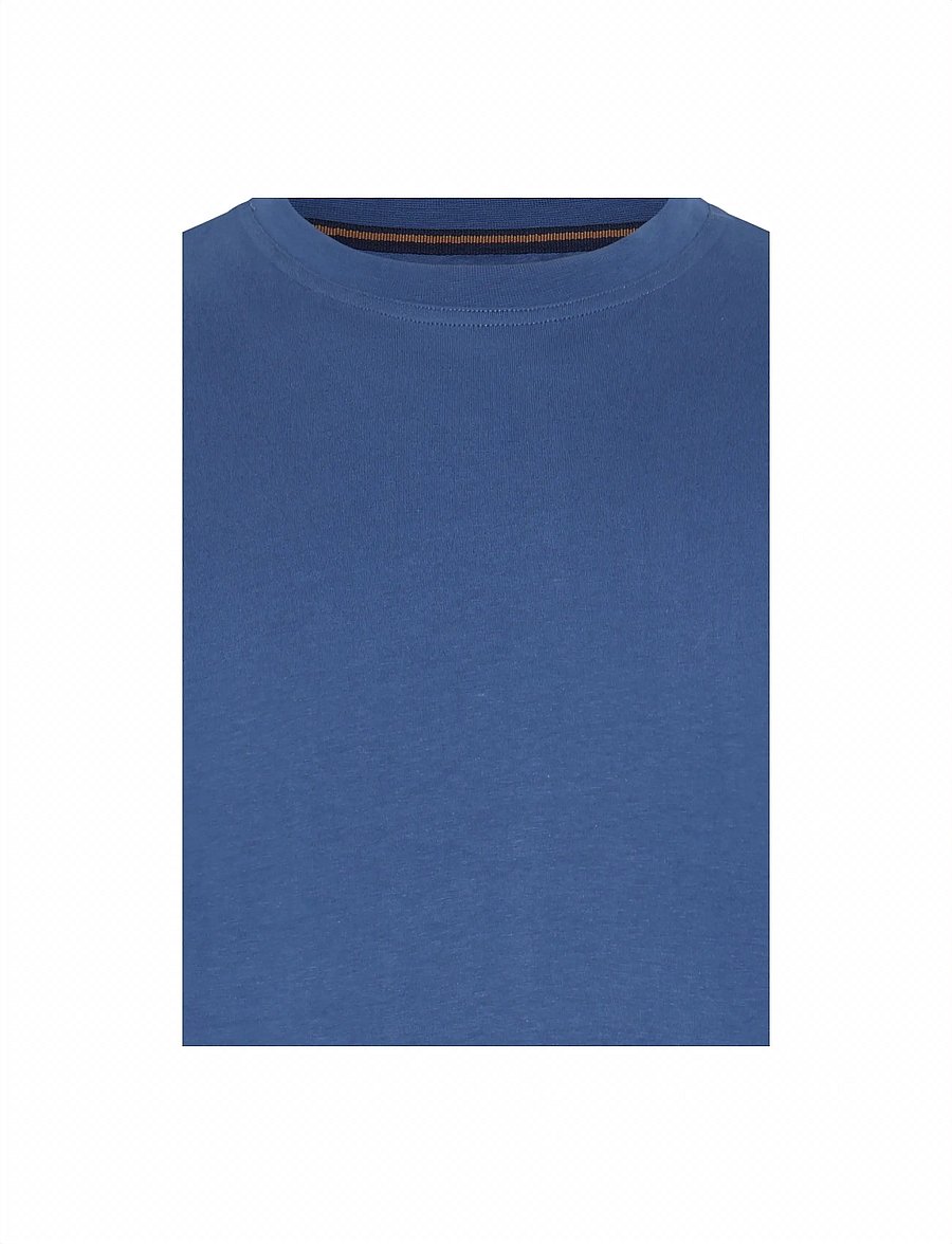 SIGNAL - EddySi + - kortærmede t-shirts - true blue - 2