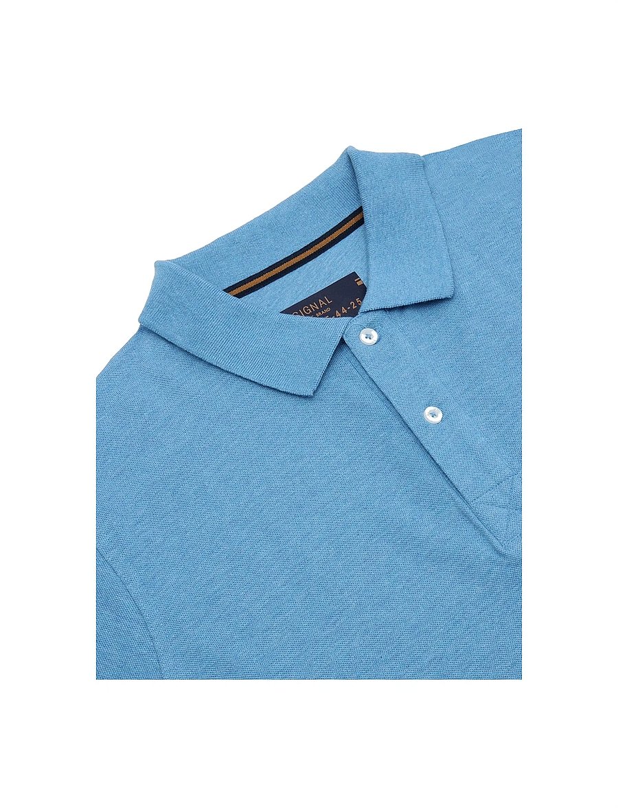 SIGNAL - NickySi + - kortærmede poloer - blue legacy melange - 2