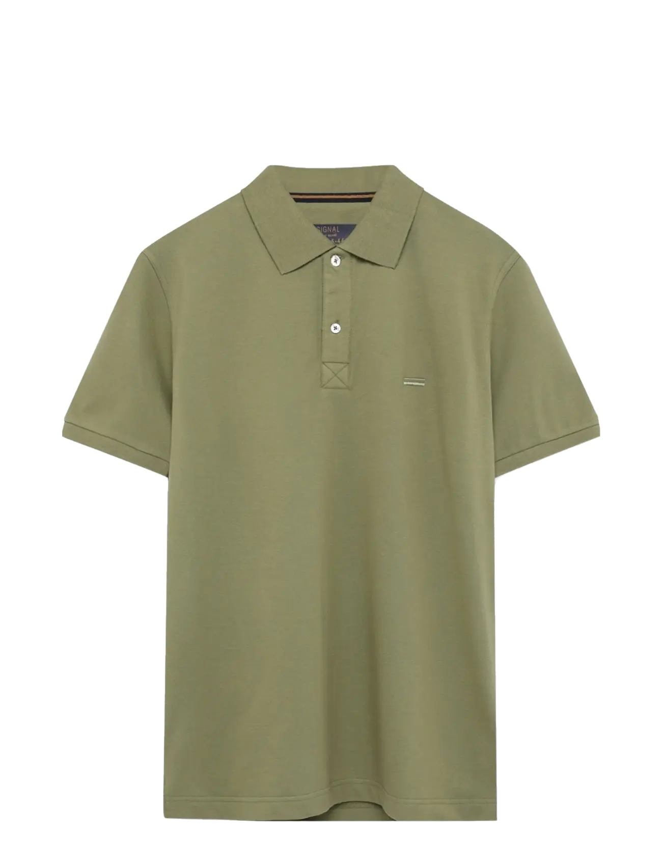 SIGNAL NickySi + - Poloshirts - OIL GREEN / white