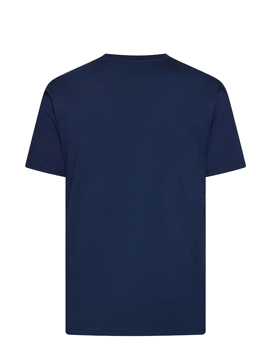 SIGNAL - FinnSi Front Print Tee + - kurzärmelig - blue captain - 2