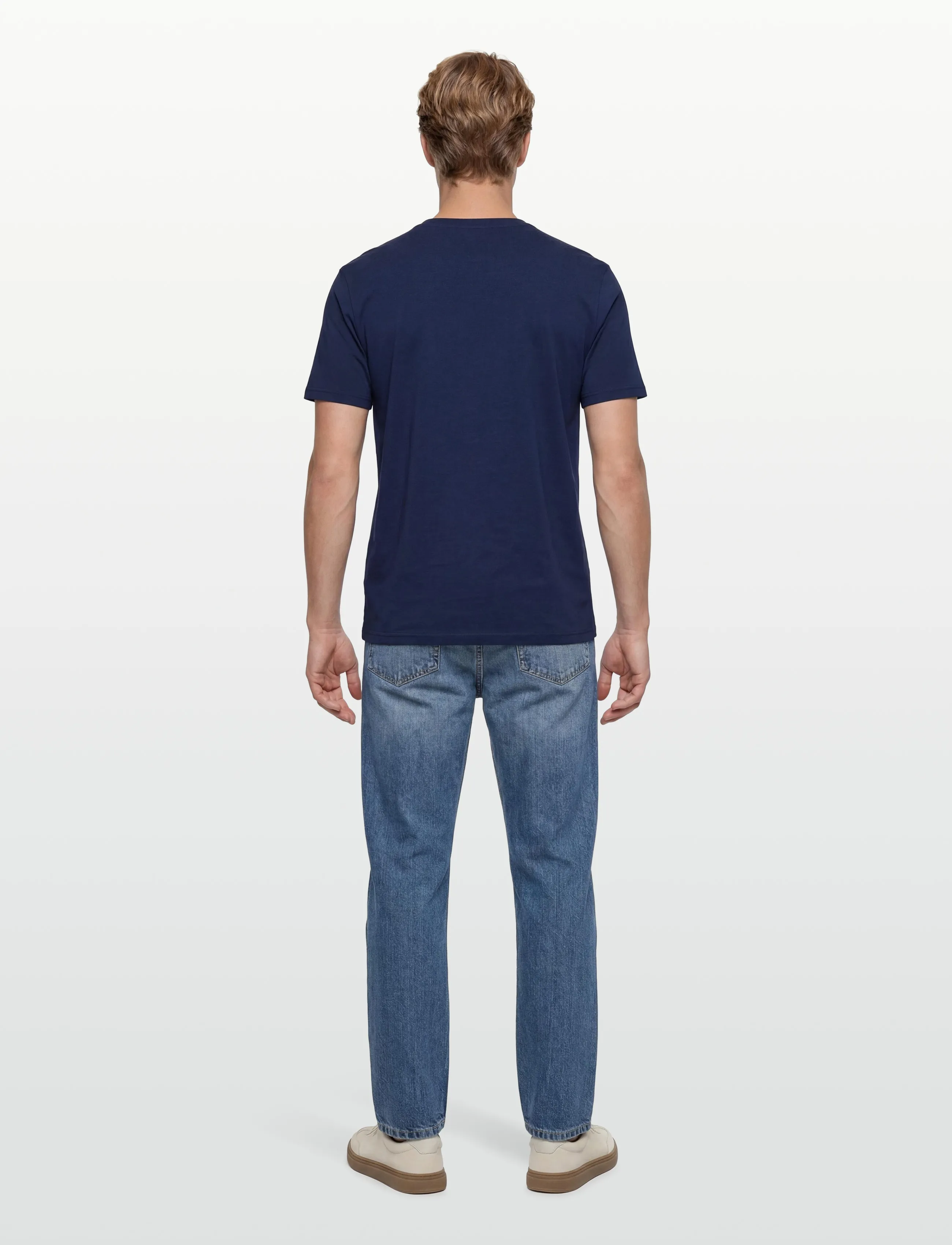 SIGNAL - FinnSi Front Print Tee + - alhaisimmat hinnat - blue captain - 4