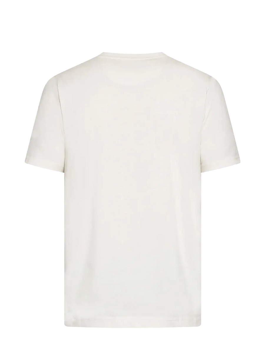 SIGNAL - FinnSi Front Print Tee + - kurzärmelig - ecru vapor - 2