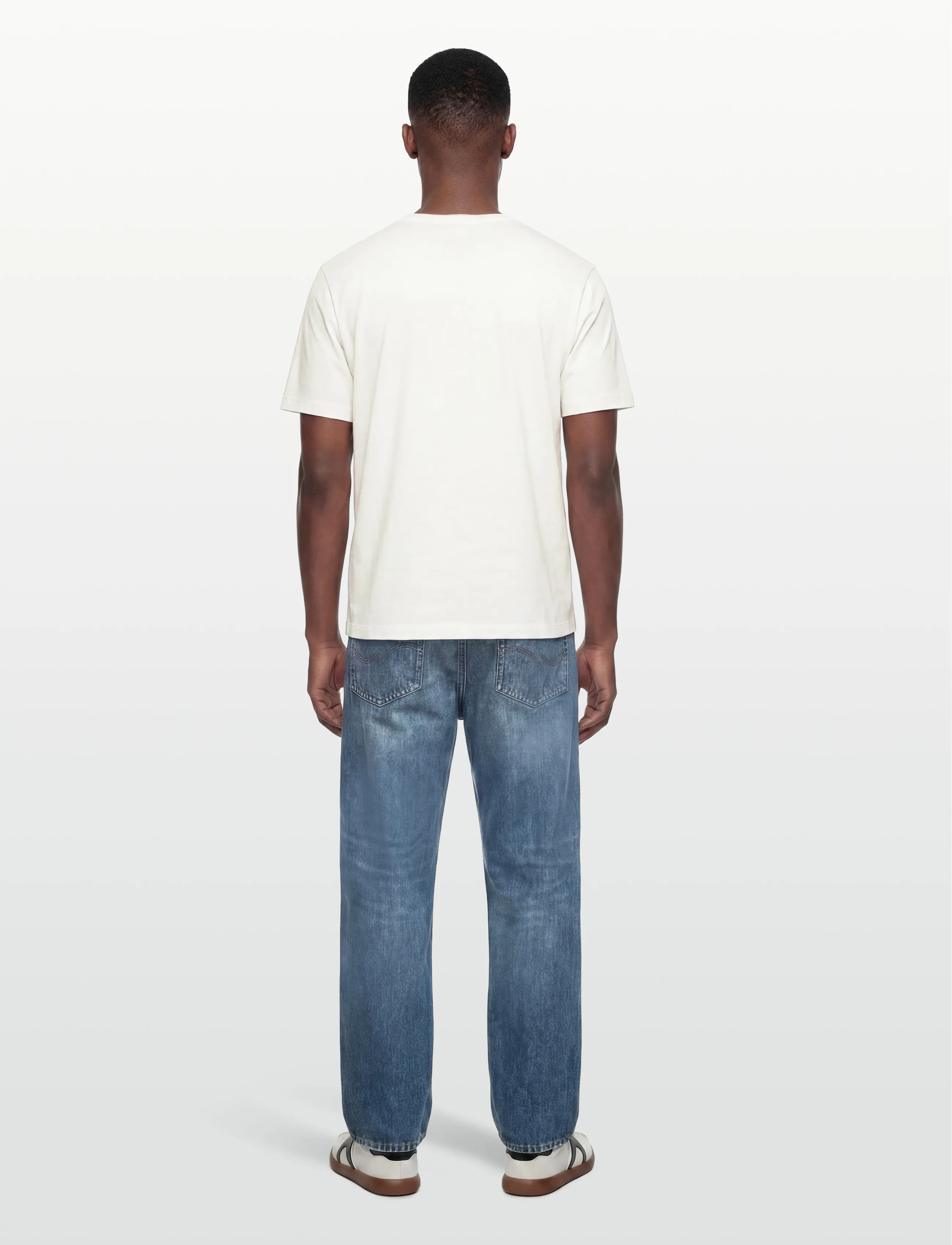 SIGNAL - FinnSi Front Print Tee + - kortärmade t-shirts - ecru vapor - 4
