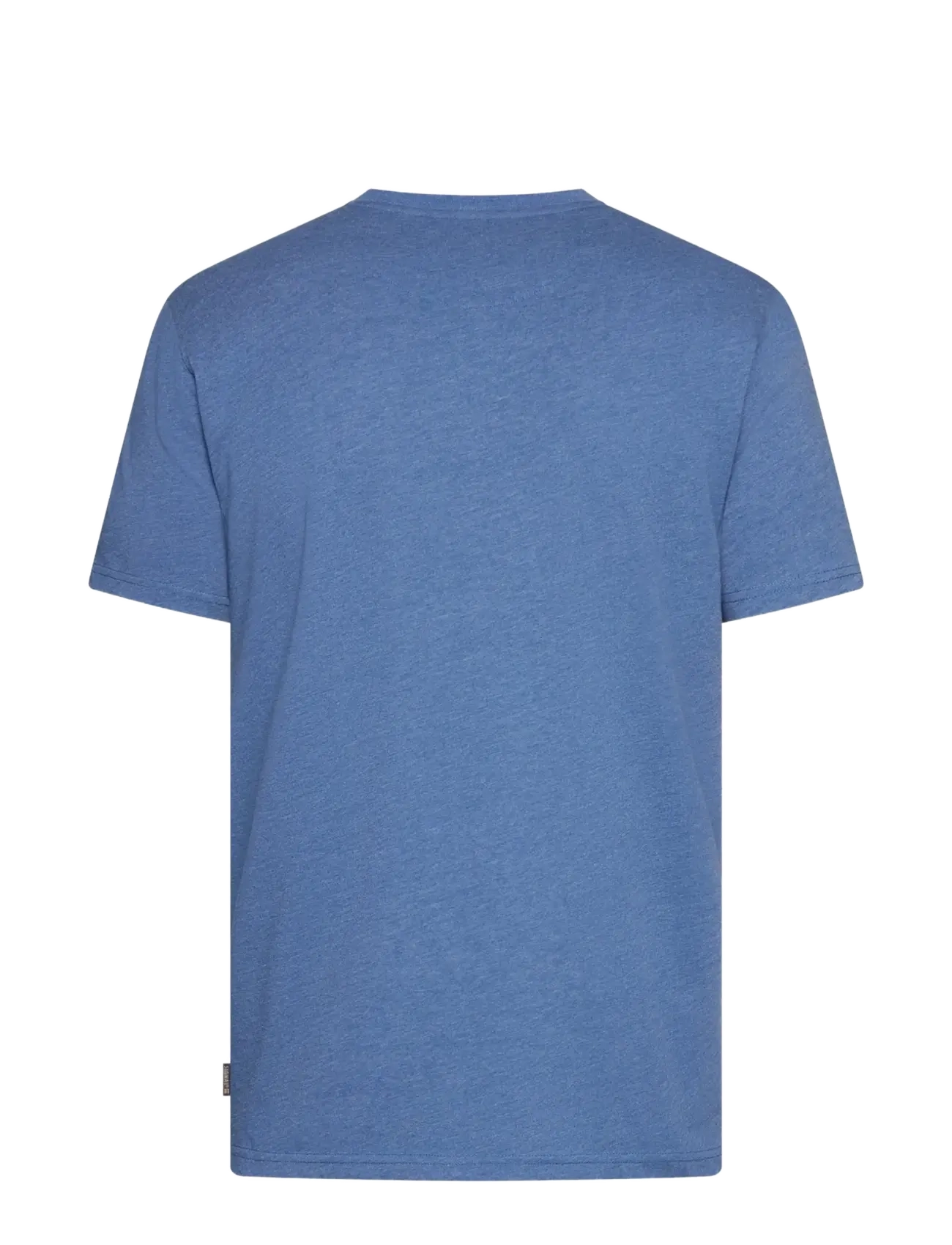 SIGNAL - FinnSi Front Print Tee + - short-sleeved t-shirts - true blue melange - 2