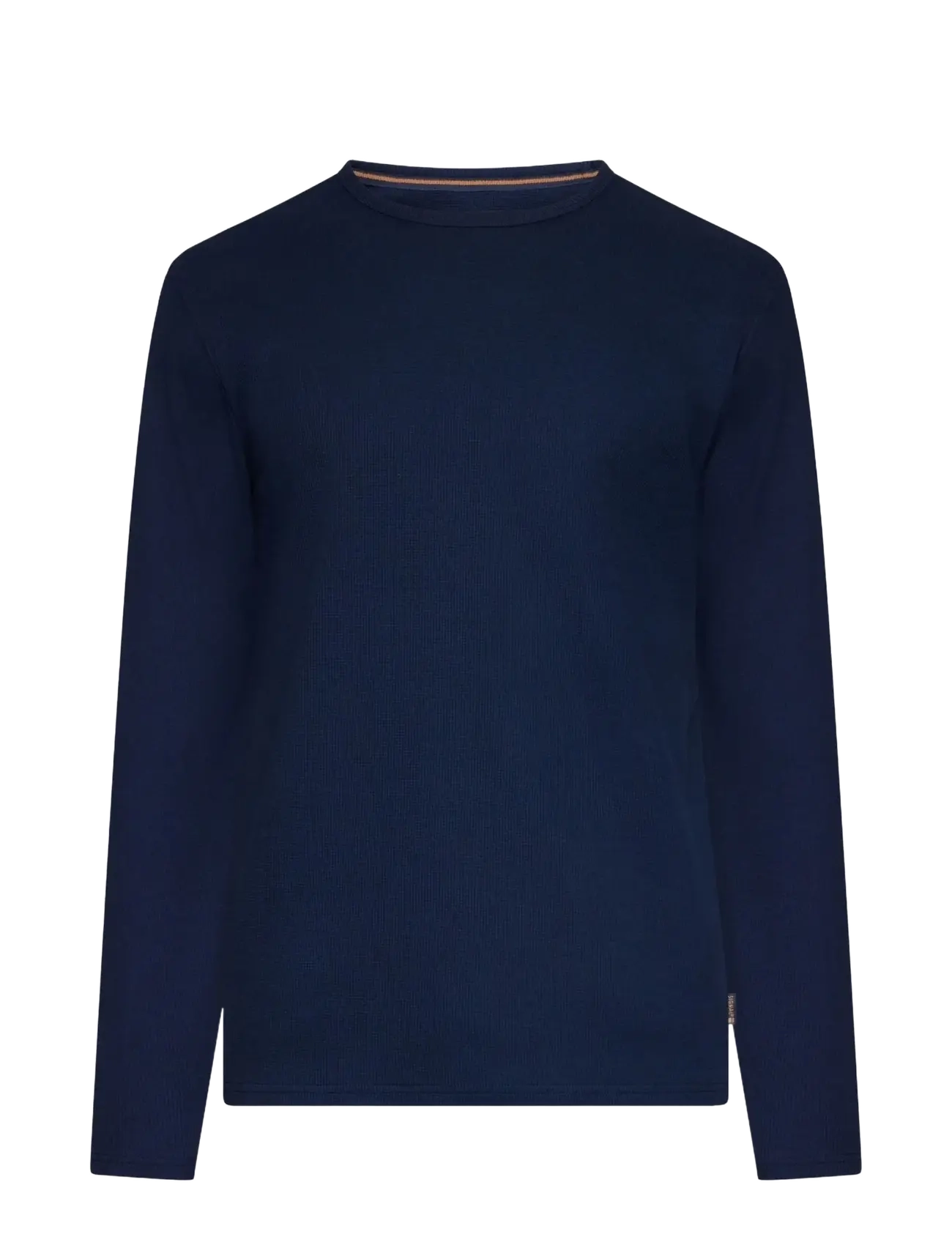 SIGNAL Fredsi Waffle Tee Ls Navy - XXL - Herren