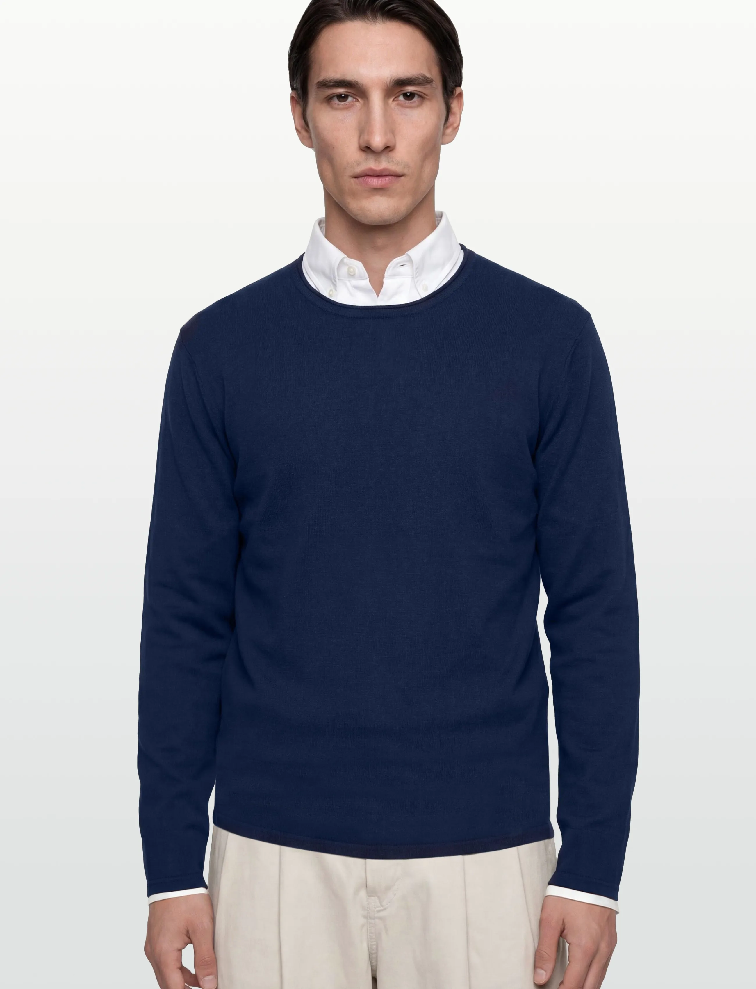 SIGNAL - FredSi Waffle Tee LS - long-sleeved t-shirts - blue captain - 3