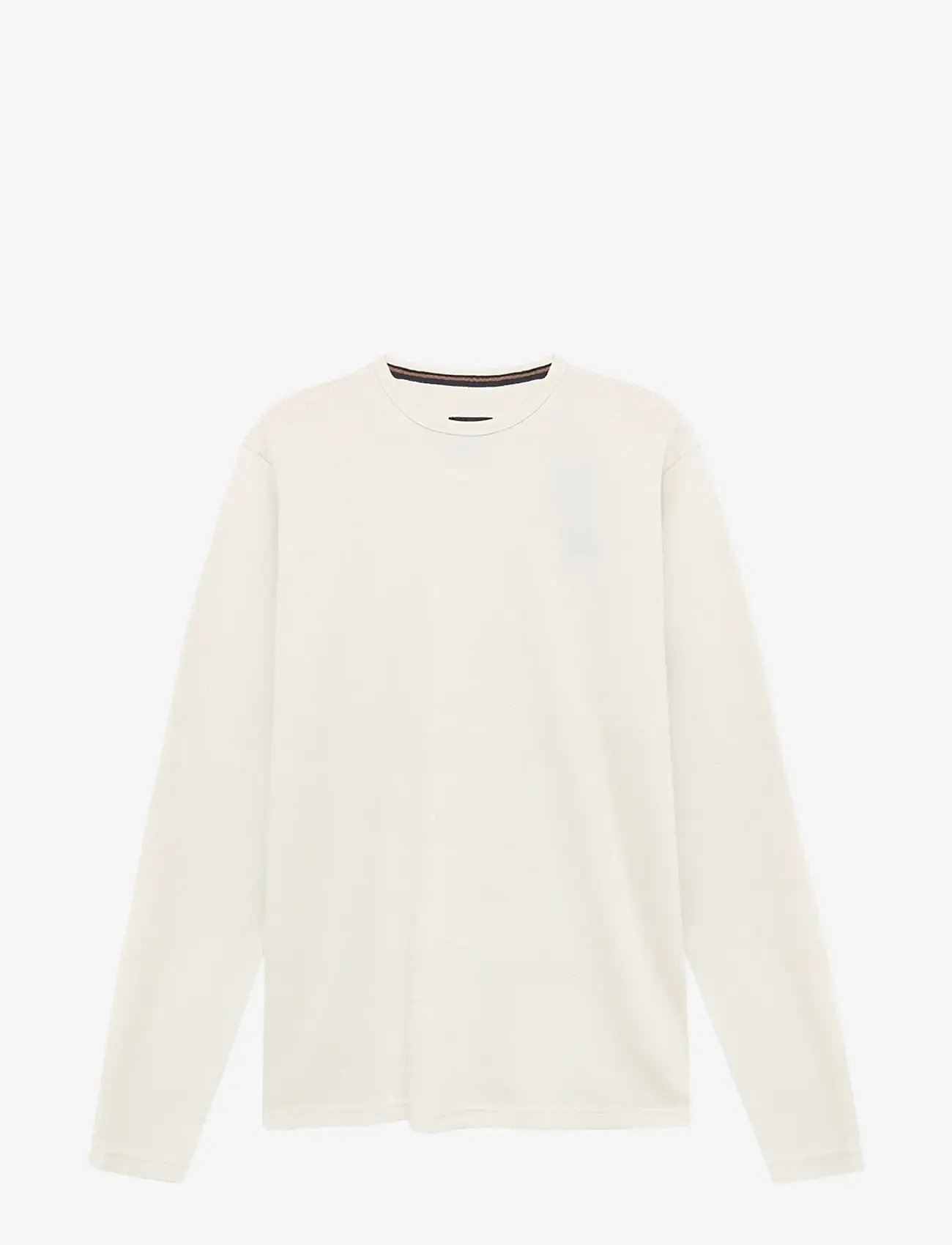 SIGNAL - FredSi Waffle Tee LS - long-sleeved t-shirts - ecru vapor - 0