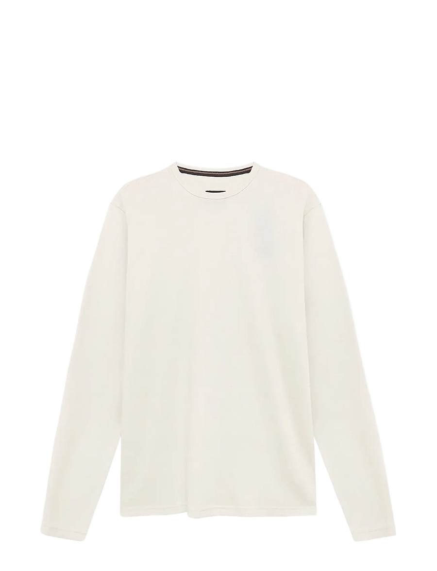 SIGNAL - FredSi Waffle Tee LS - langärmelig - ecru vapor - 0