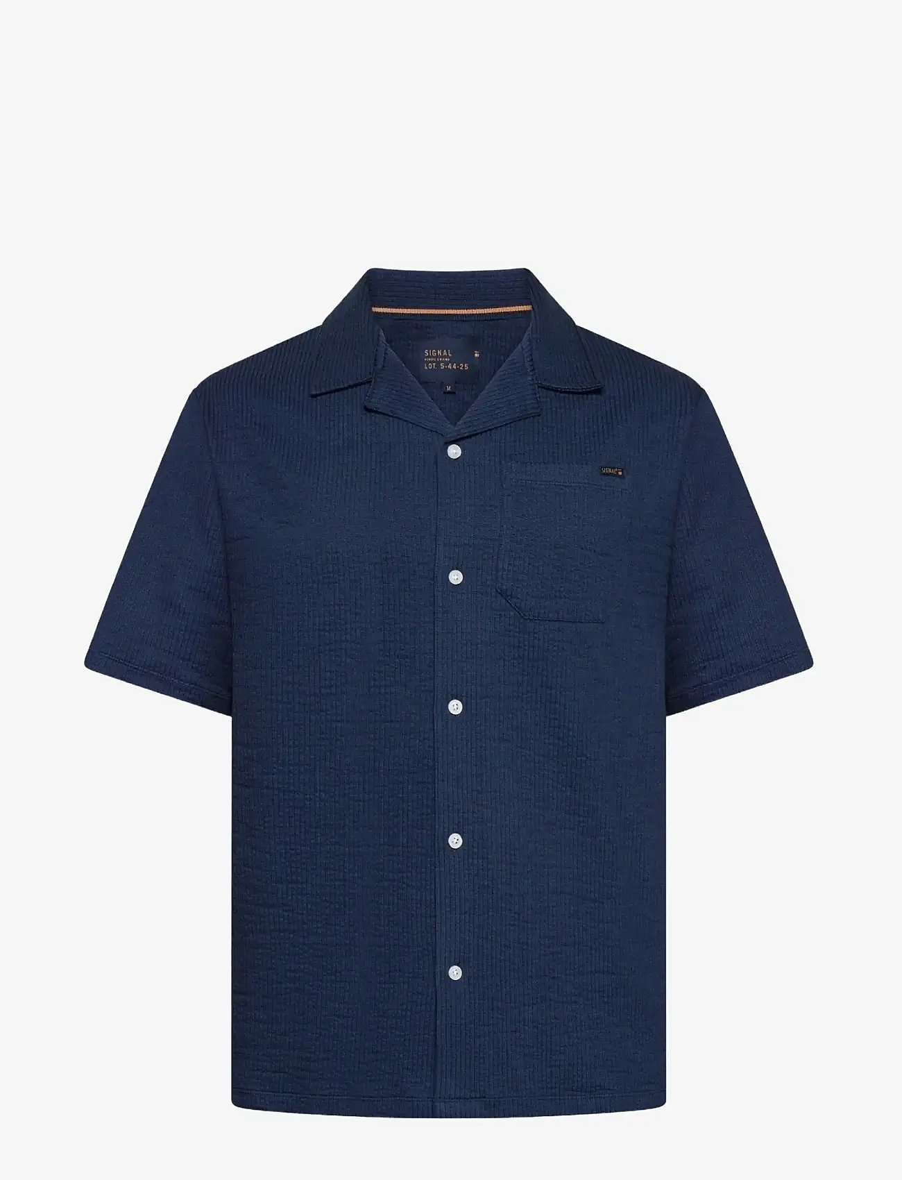 SIGNAL - EifelSi Shirt - kortærmede skjorter - blue captain - 0