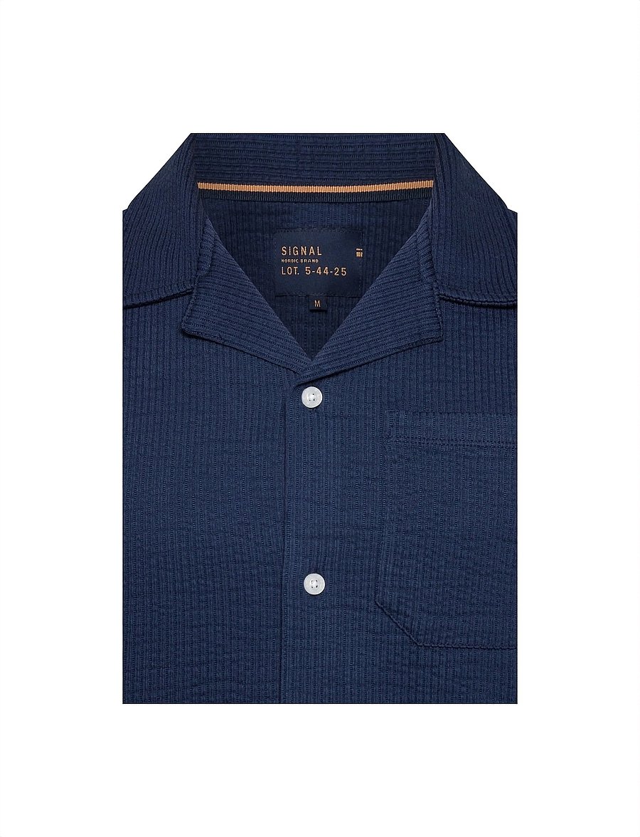 SIGNAL - EifelSi Shirt - krekli ar īsām piedurknēm - blue captain - 2