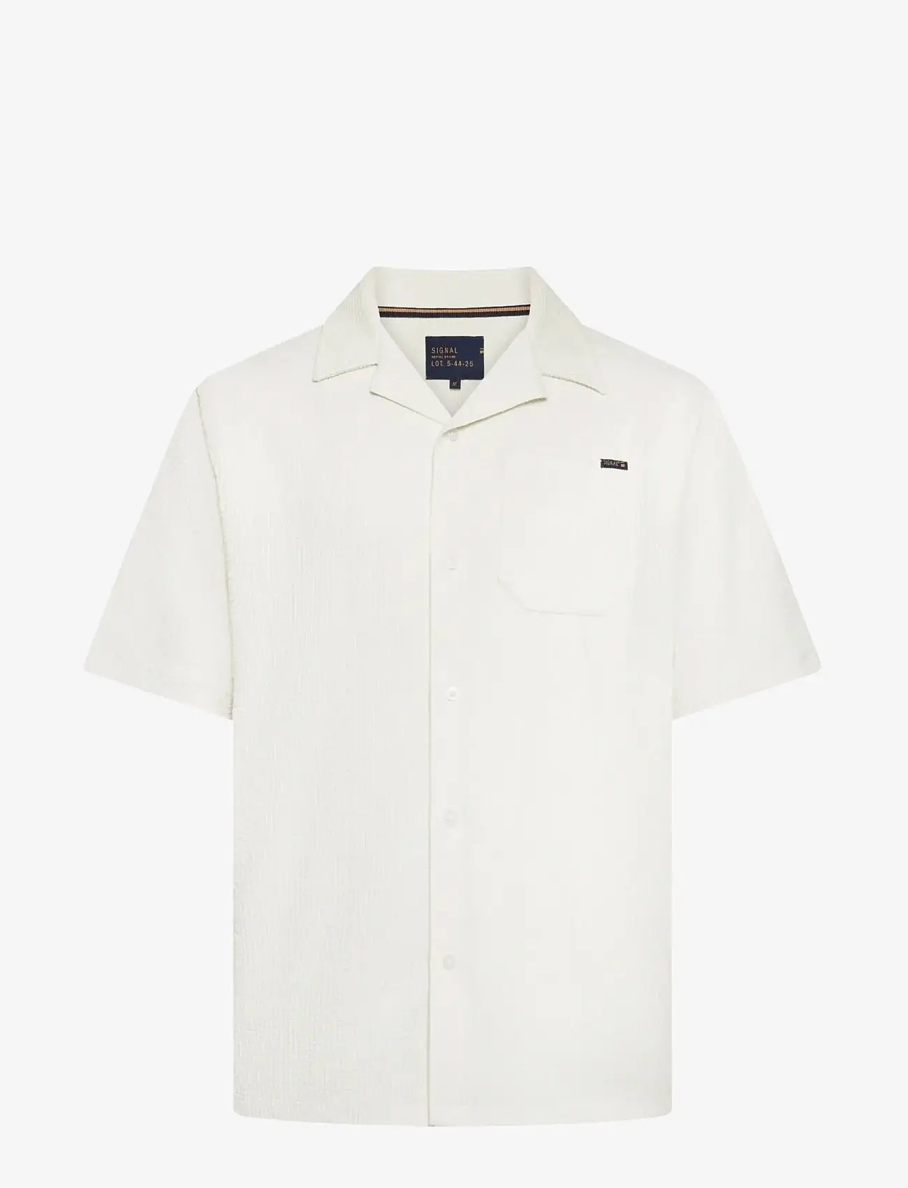 SIGNAL - EifelSi Shirt - kortærmede skjorter - ecru vapor - 0