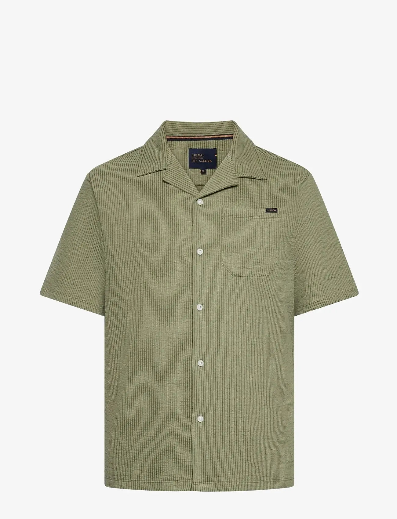 SIGNAL - EifelSi Shirt - kurzarmhemden - oil green - 0