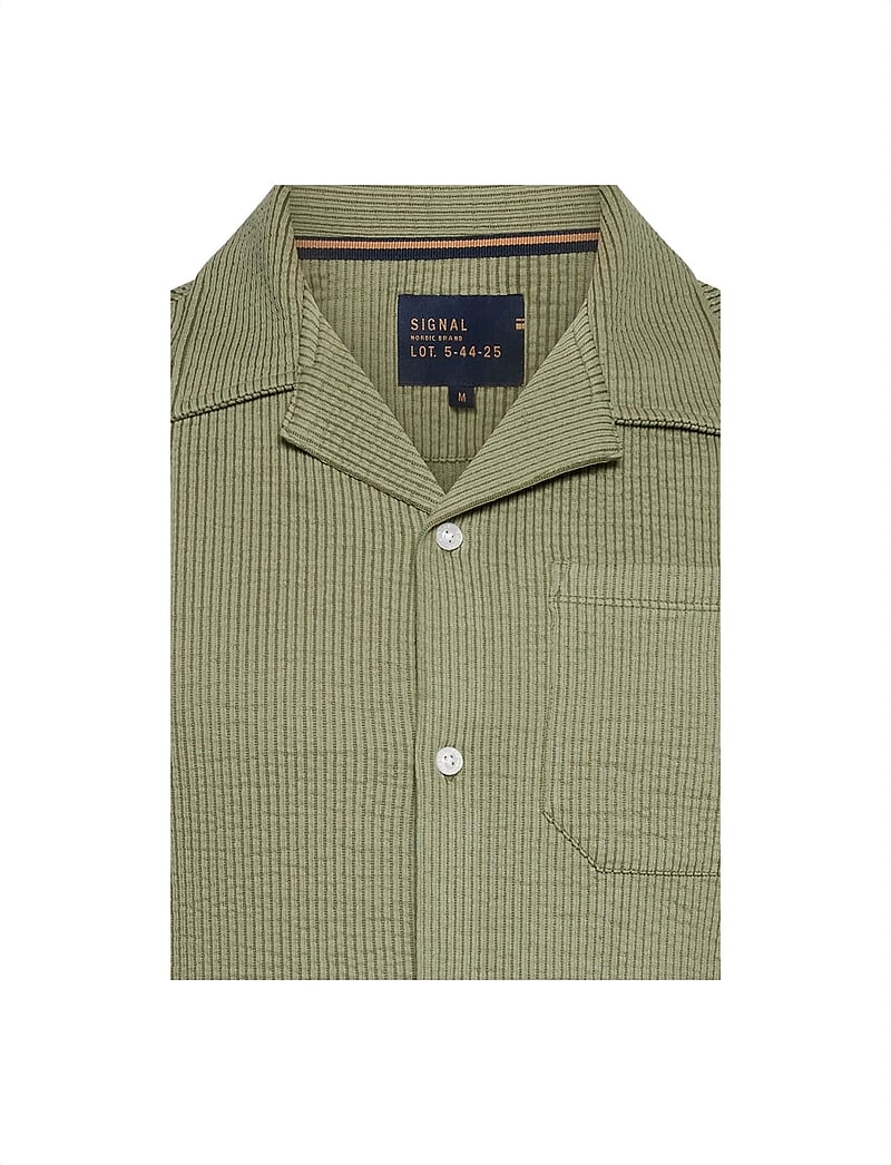 SIGNAL - EifelSi Shirt - kurzarmhemden - oil green - 2
