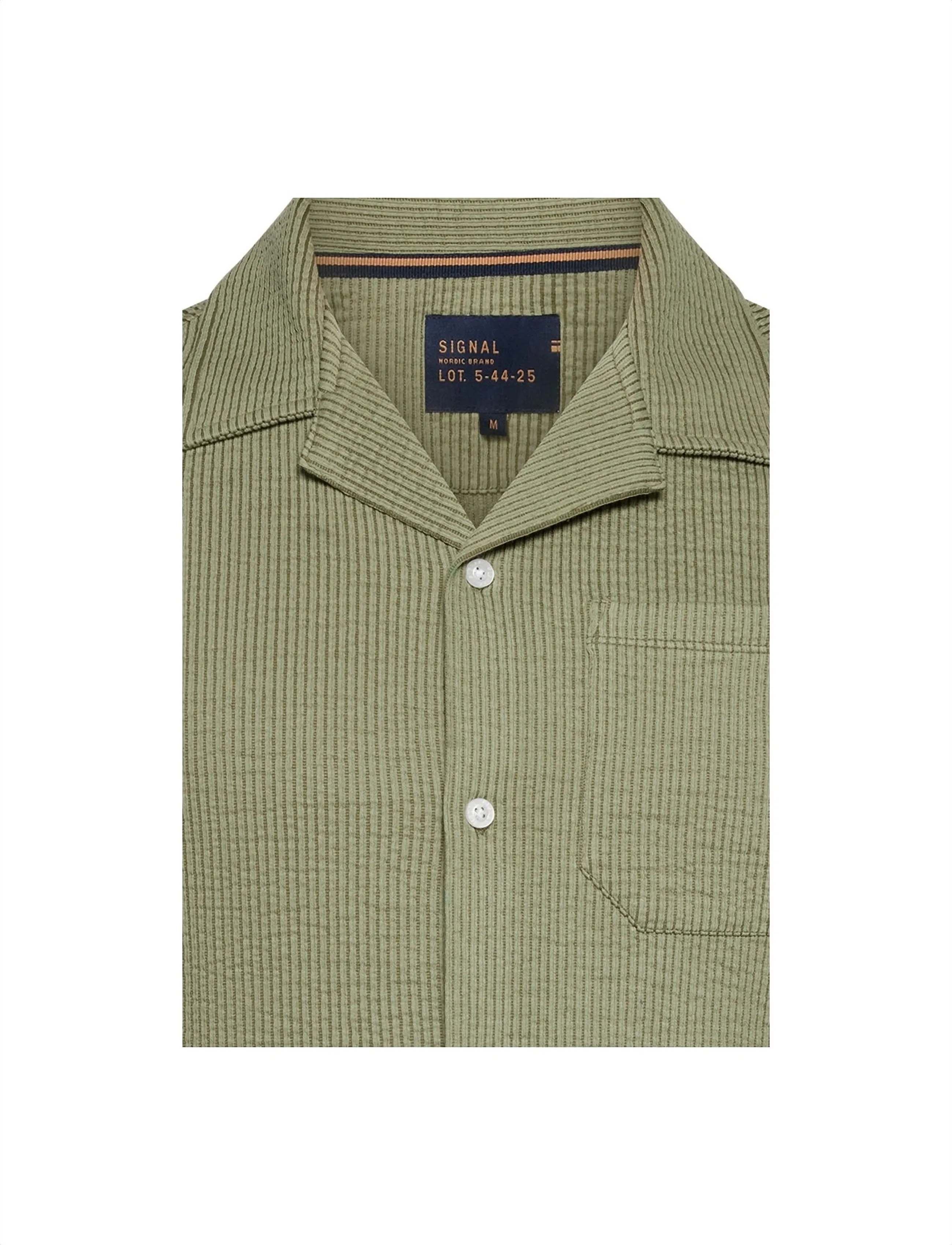 SIGNAL - EifelSi Shirt - kortærmede skjorter - oil green - 2