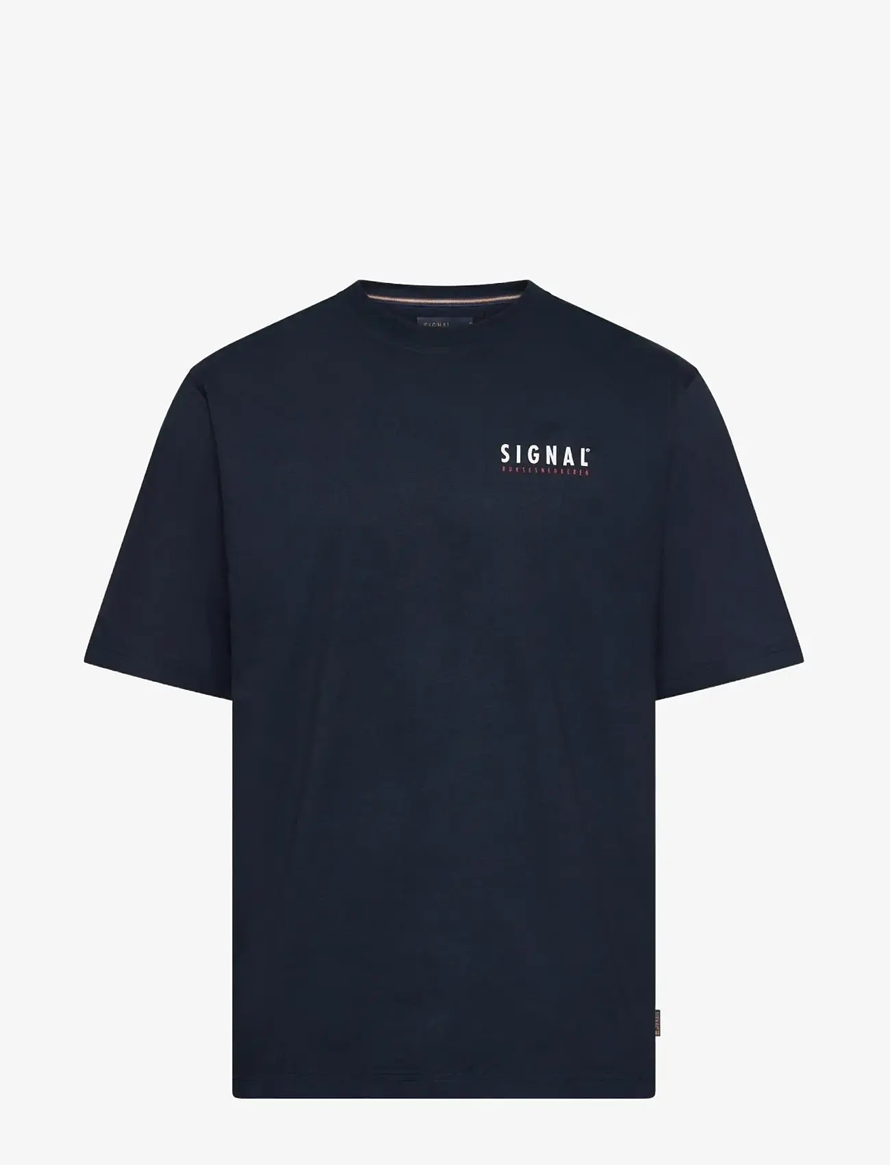 SIGNAL - FabSi Backprint Tee - lühikeste varrukatega t-särgid - deep marine - 0