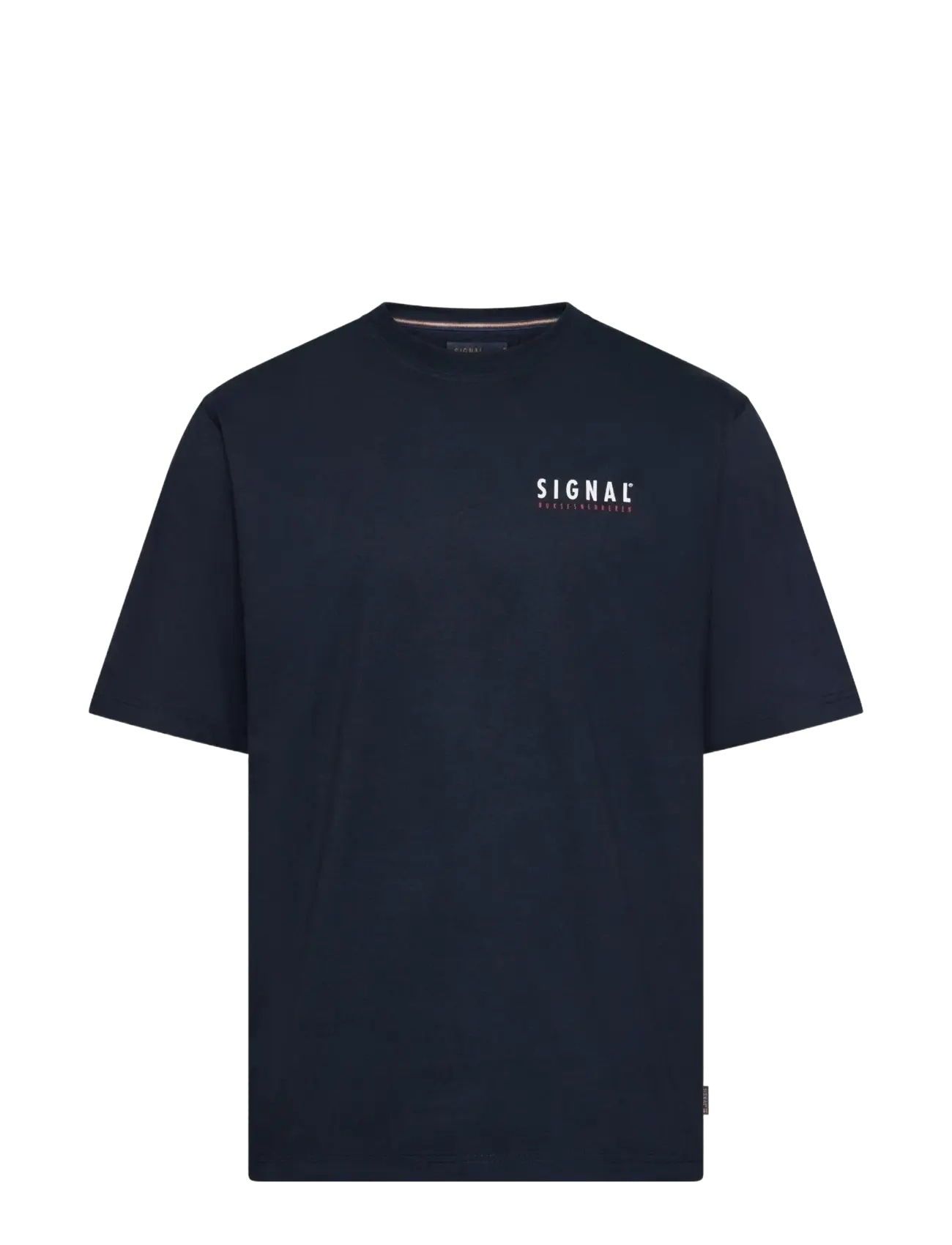SIGNAL FabSi Backprint Tee - T-shirts - DEEP MARINE / navy