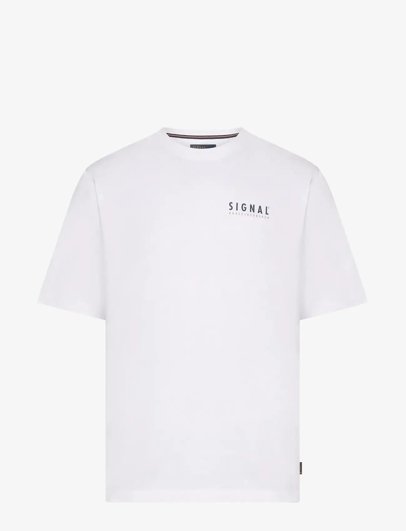 SIGNAL - FabSi Backprint Tee - lühikeste varrukatega t-särgid - white - 0