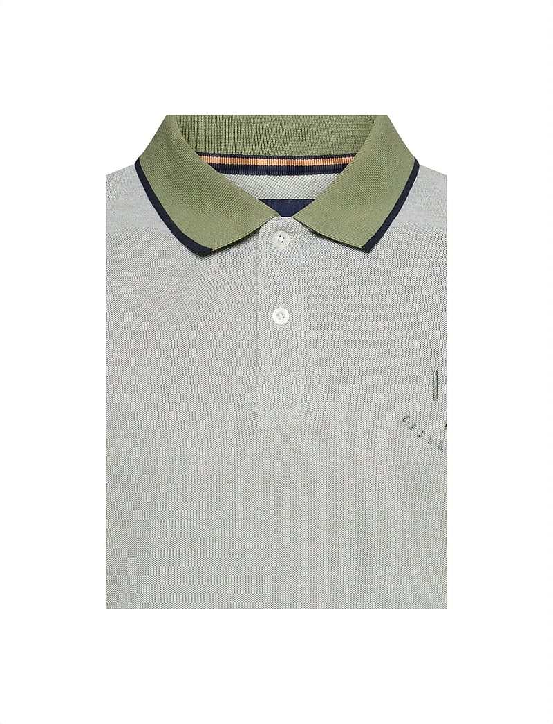 SIGNAL - ElvisSi Oxford Polo - kortærmede poloer - oil green - 5