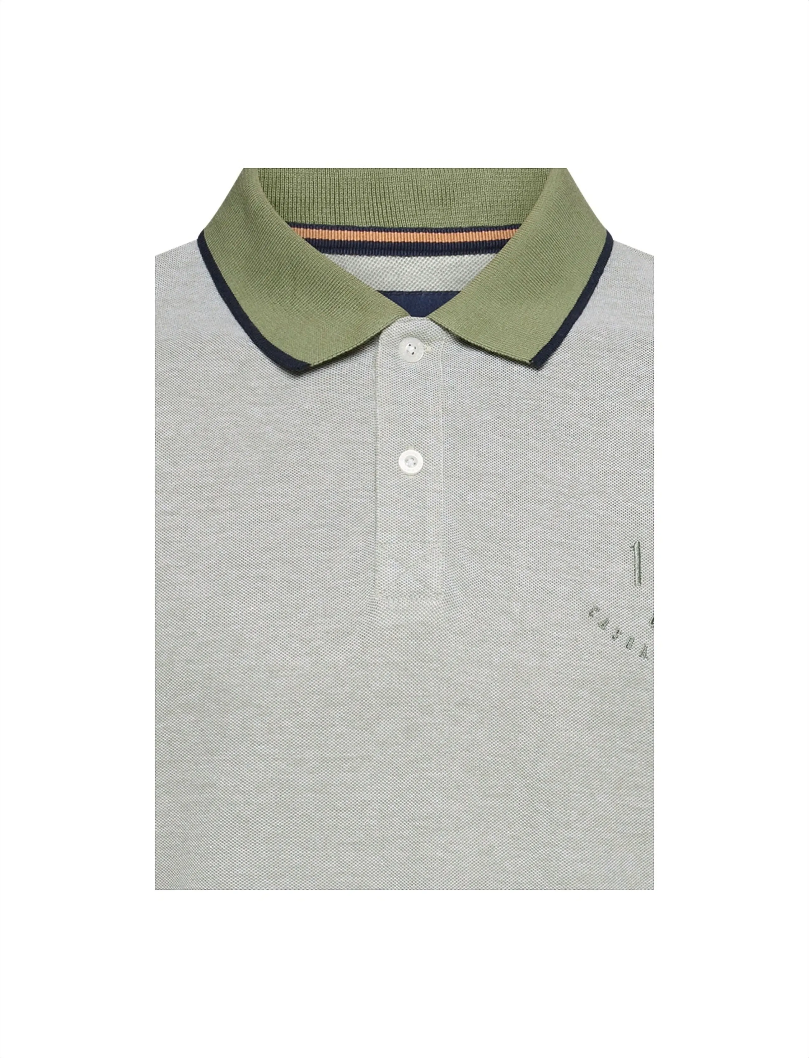 SIGNAL - ElvisSi Oxford Polo - short-sleeved polos - oil green - 5