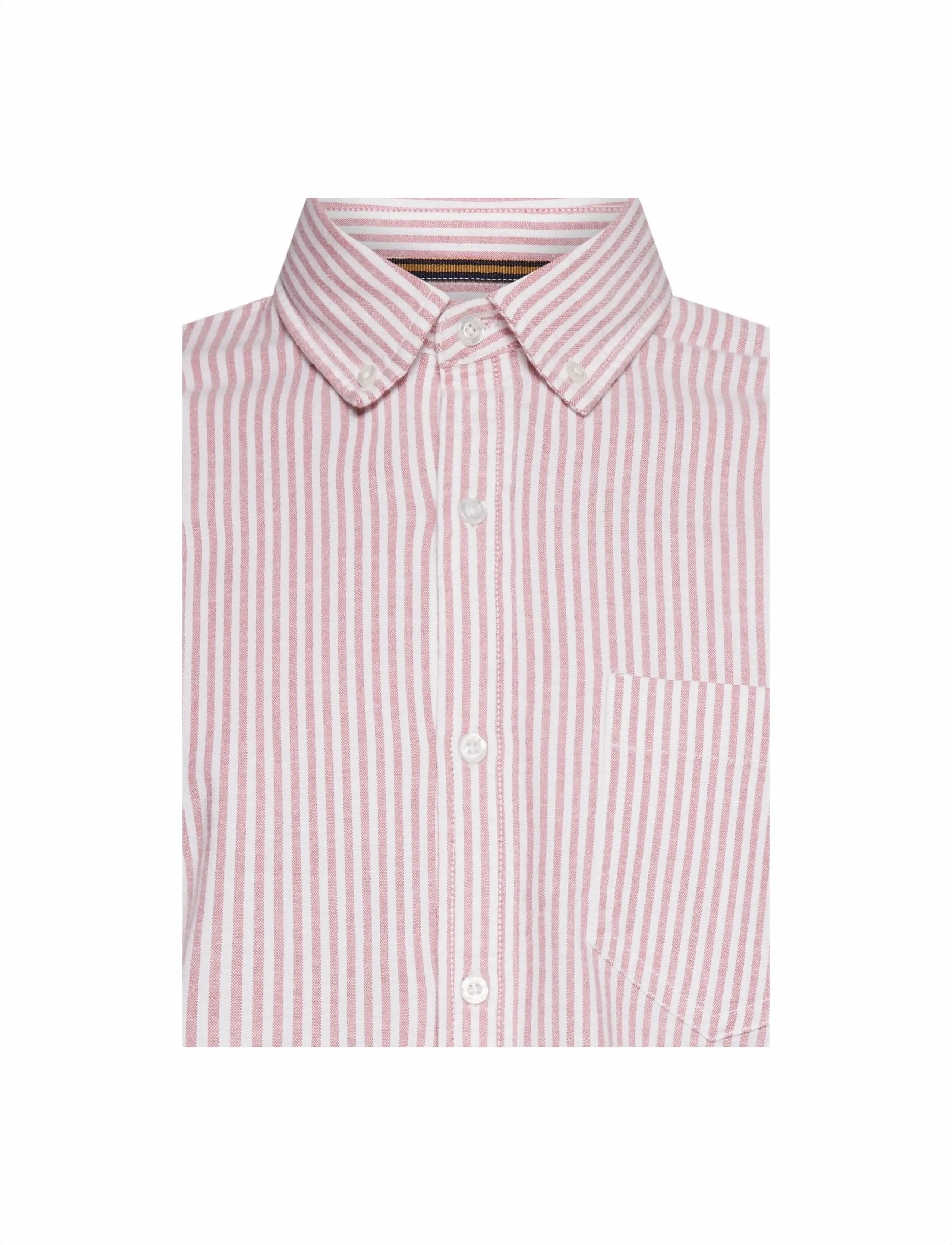 SIGNAL - ScottSi Oxford + - oxford skjorter - dusty red - 5