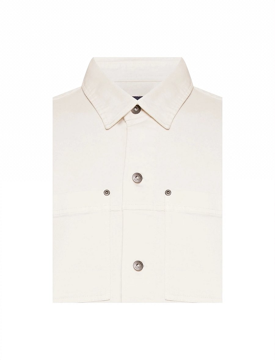 SIGNAL - GriffSi Twill - overshirts - ivory cream - 5