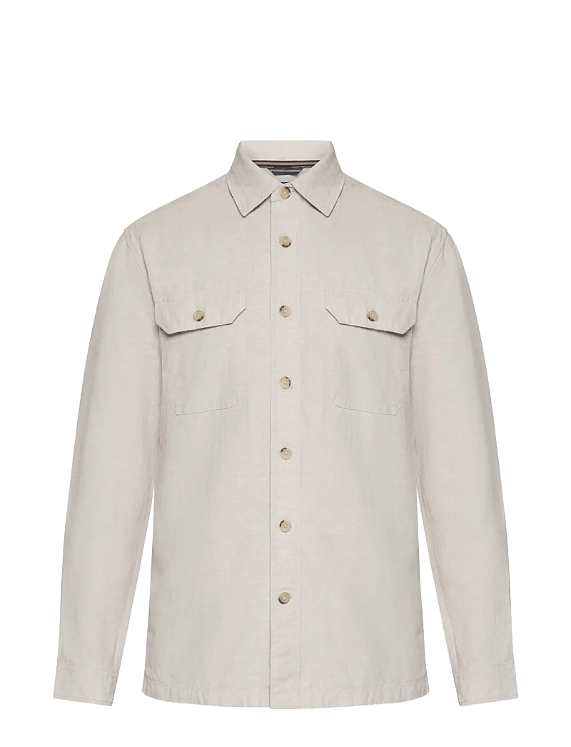 SIGNAL - JackSi Rough Linen - overshirts - creamy - 0