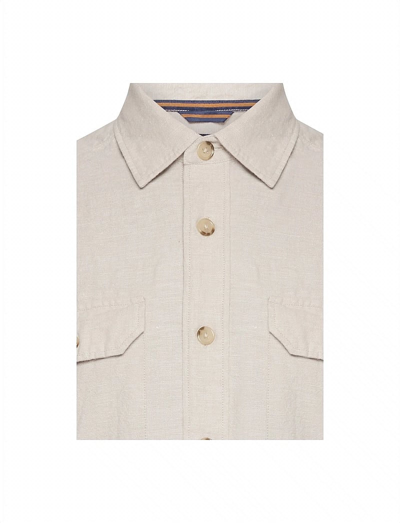 SIGNAL - JackSi Rough Linen - overshirts - creamy - 2