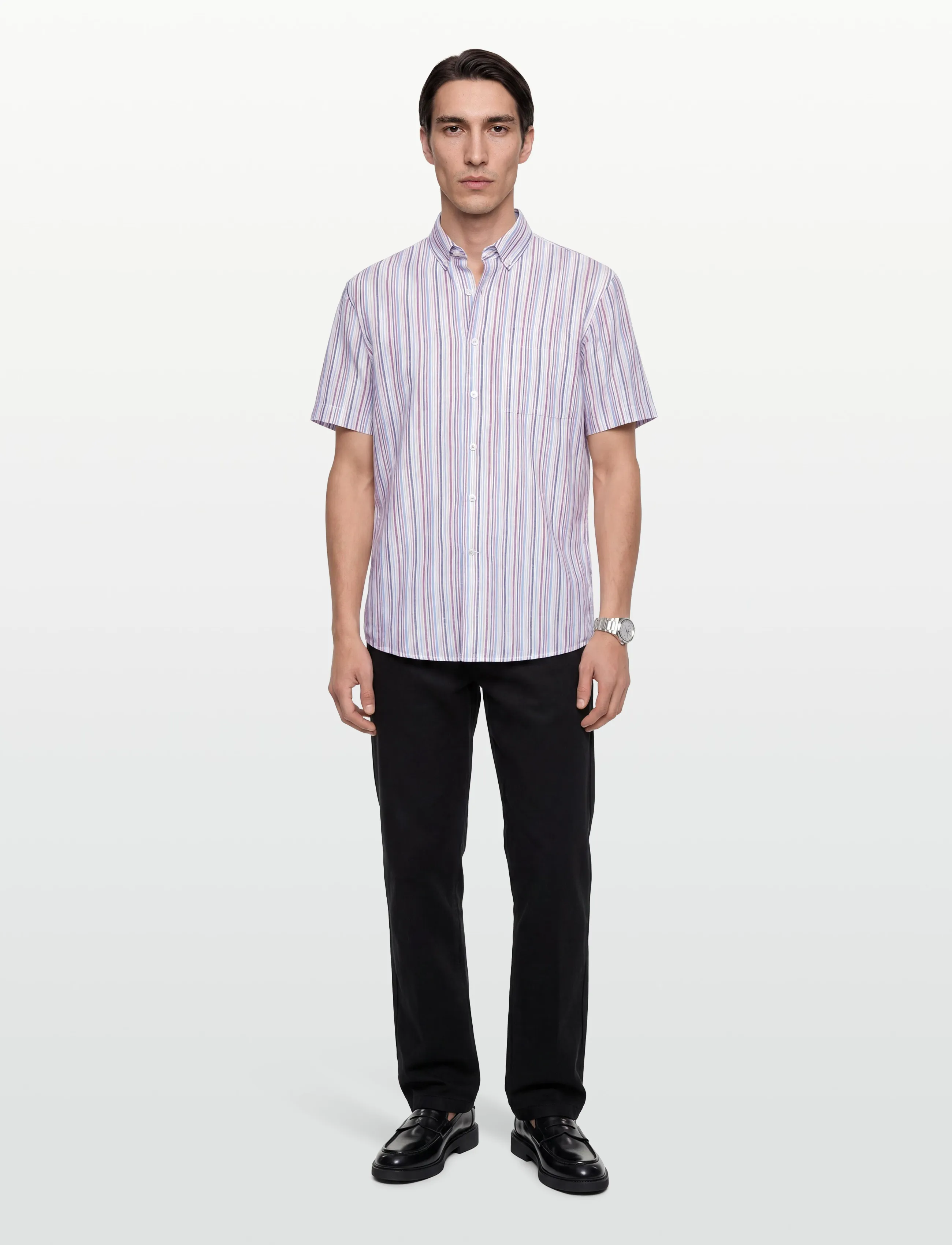 SIGNAL GabrielSi Slub Check - Today's Super Deals - IVORY CREAM / multi