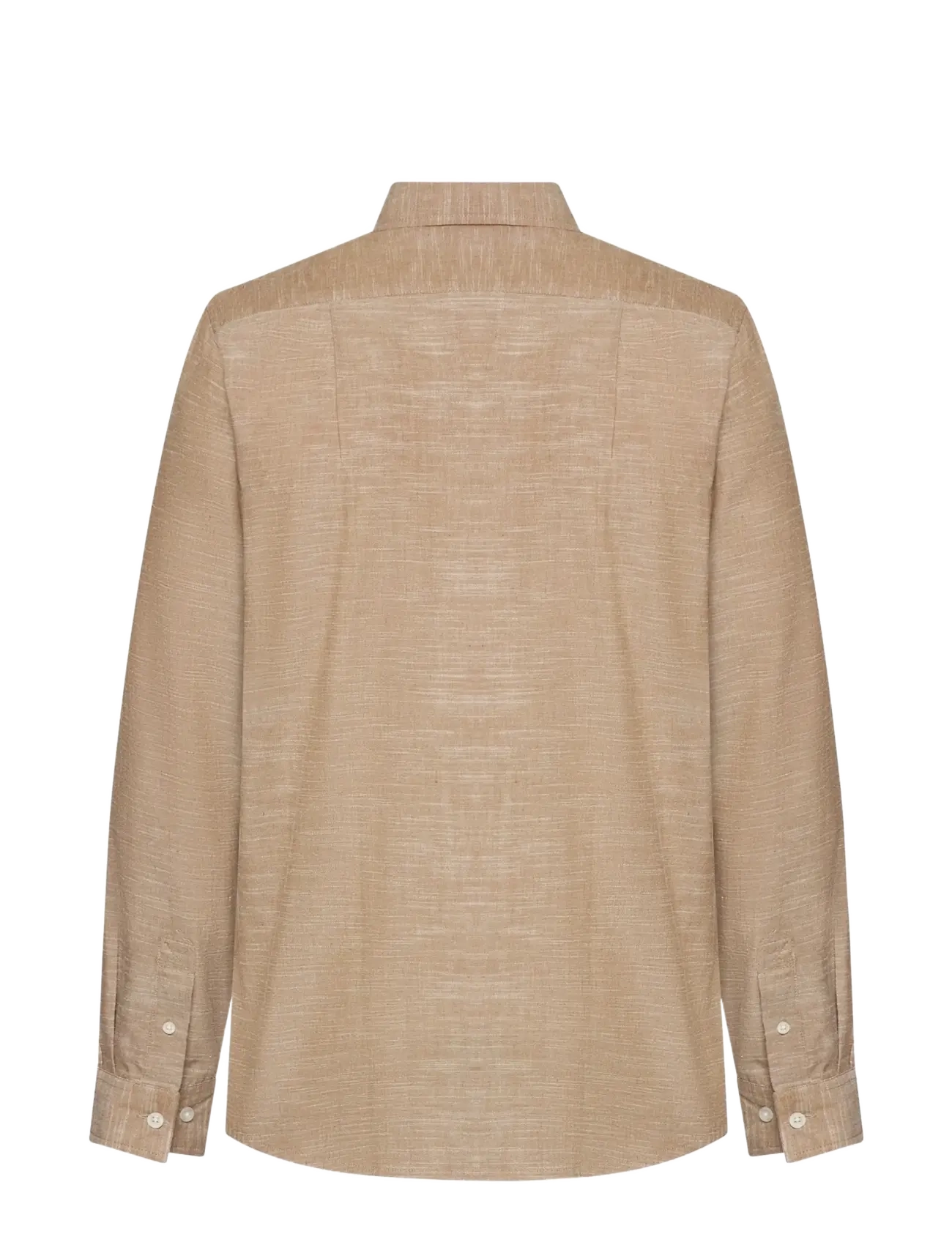 SIGNAL - GeoSi Slub Solid - casual skjorter - tobacco - 1