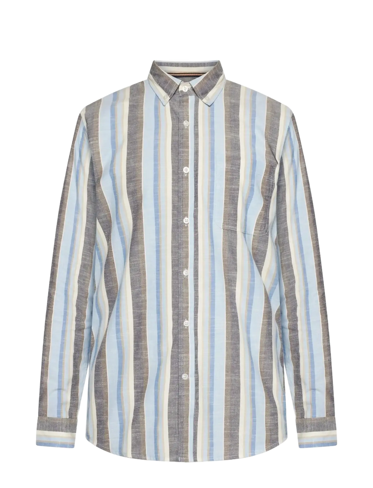 SIGNAL Gustavsi Slub Stripe, XL, Shirts, Mehrfarbig/gemustert - Striped Männerswear