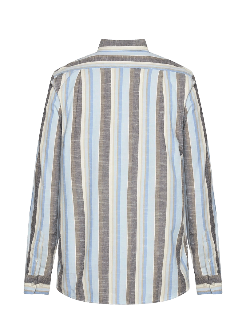 SIGNAL - GustavSi Slub Stripe - triibulised särgid - blue captain - 1