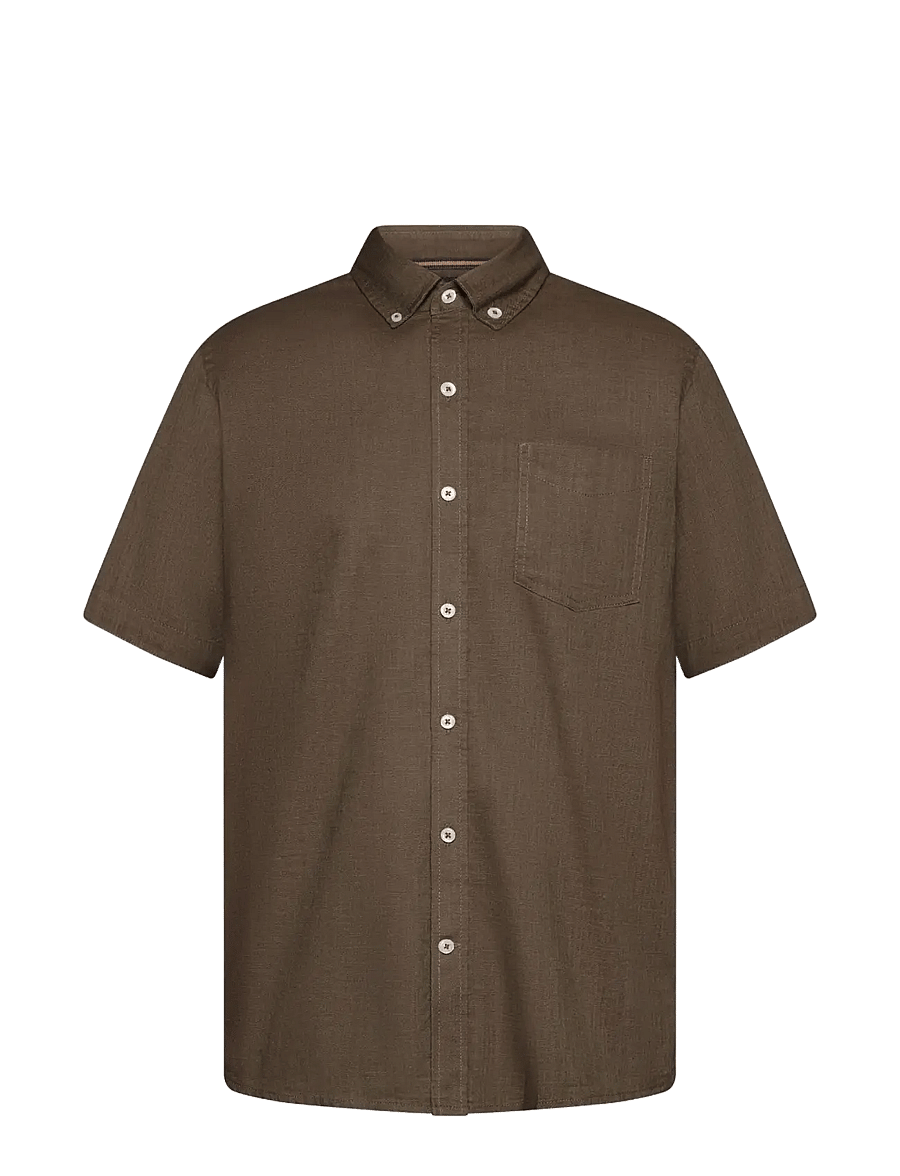 SIGNAL - GismoSi SS + - kortærmede skjorter - espresso - 0