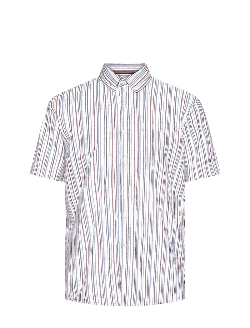 SIGNAL - GioSi Slub Stripe - strīpaini krekli - dusty red - 0