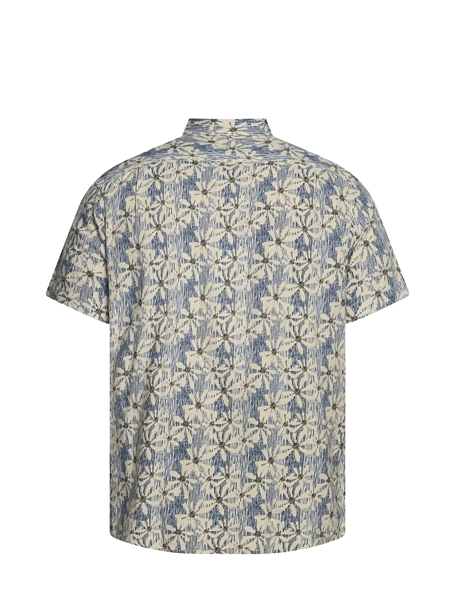 SIGNAL - GusSi Linen/cotton Print - blue captain - 1