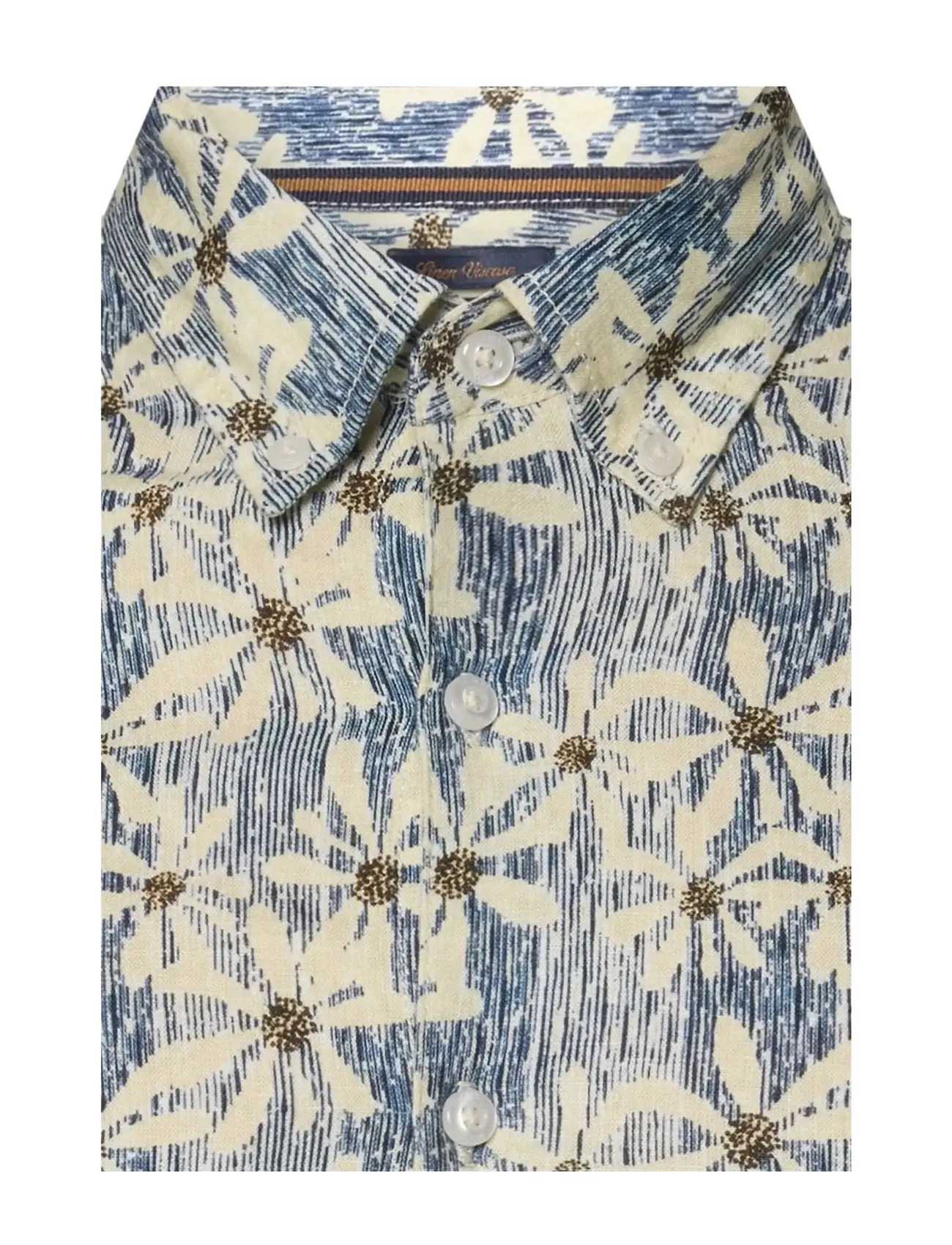 SIGNAL - GusSi Linen/cotton Print - blue captain - 2