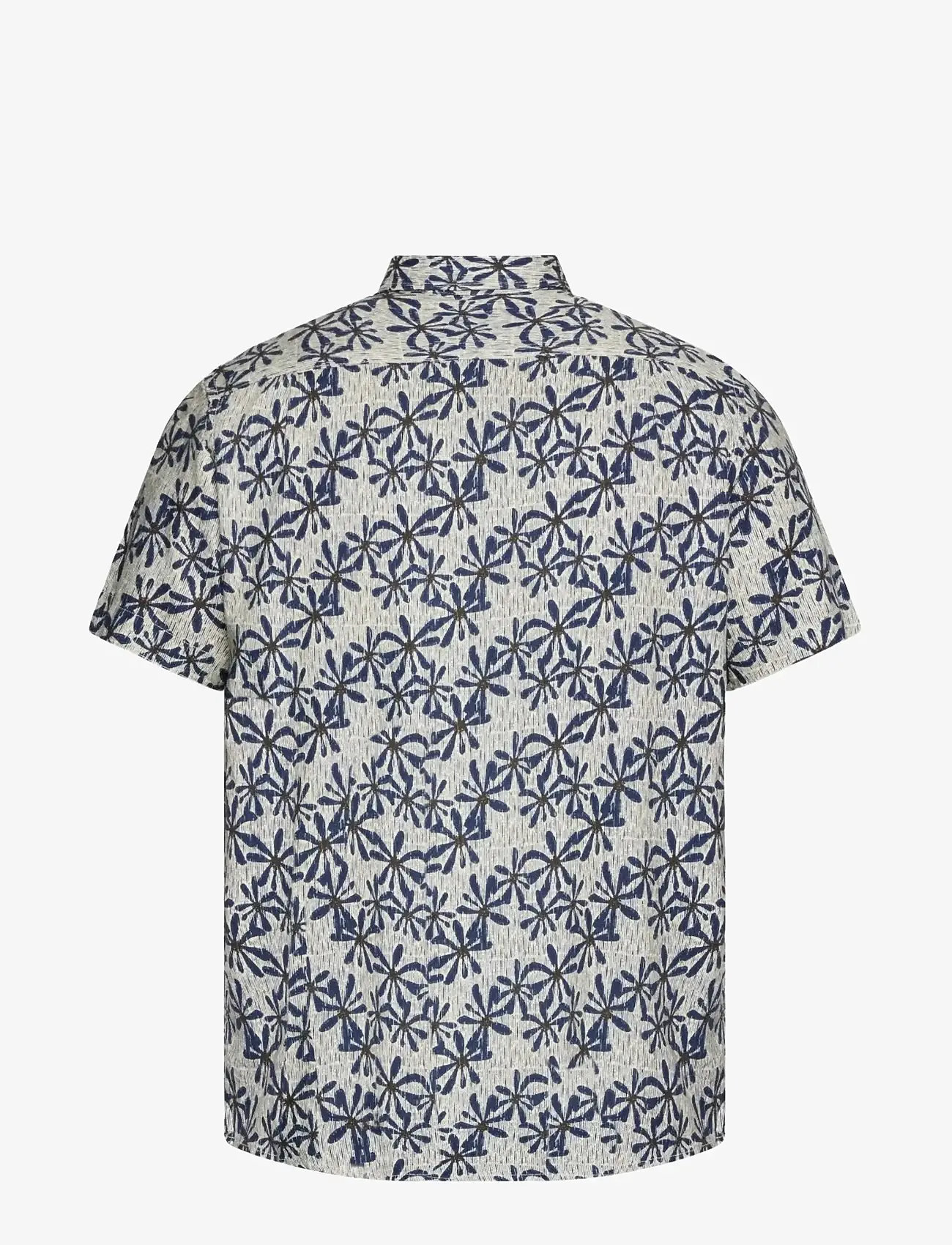 SIGNAL - GusSi Linen/cotton Print - pattern shirts - creamy - 1