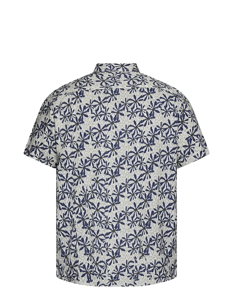 SIGNAL - GusSi Linen/cotton Print - pattern shirts - creamy - 1