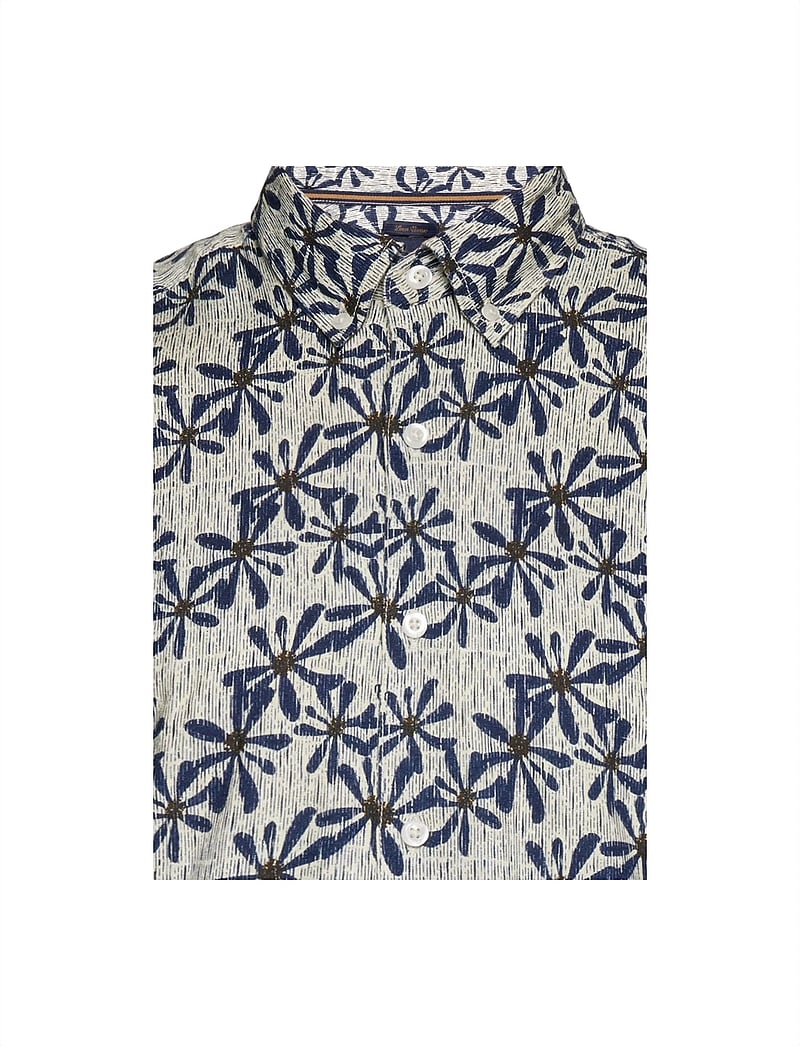 SIGNAL - GusSi Linen/cotton Print - pattern shirts - creamy - 2