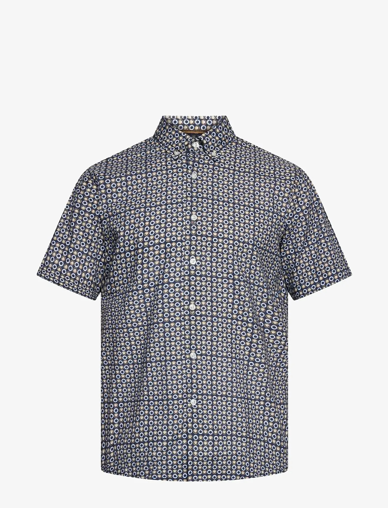 SIGNAL - GustafSi Cotton Print - hemden mit muster - blue captain - 0
