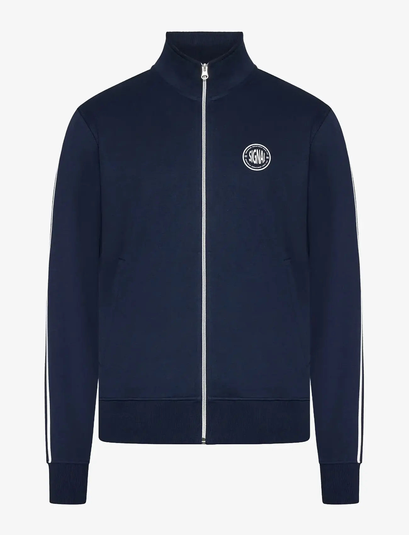 SIGNAL - MattsSi Zip Sweat Cardigan - sweatshirts - deep marine - 0