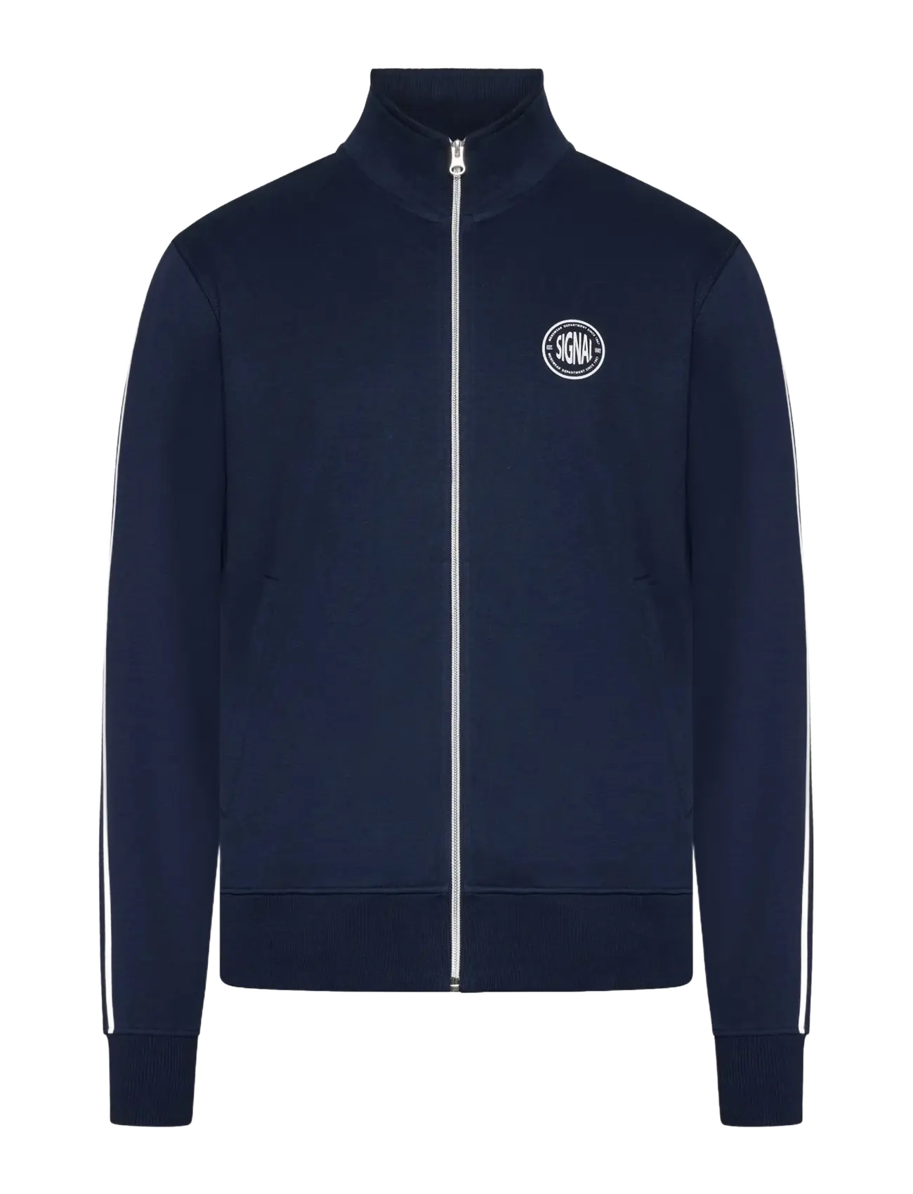 SIGNAL MattsSi Zip Sweat Cardigan - Sweatshirts - DEEP MARINE / navy