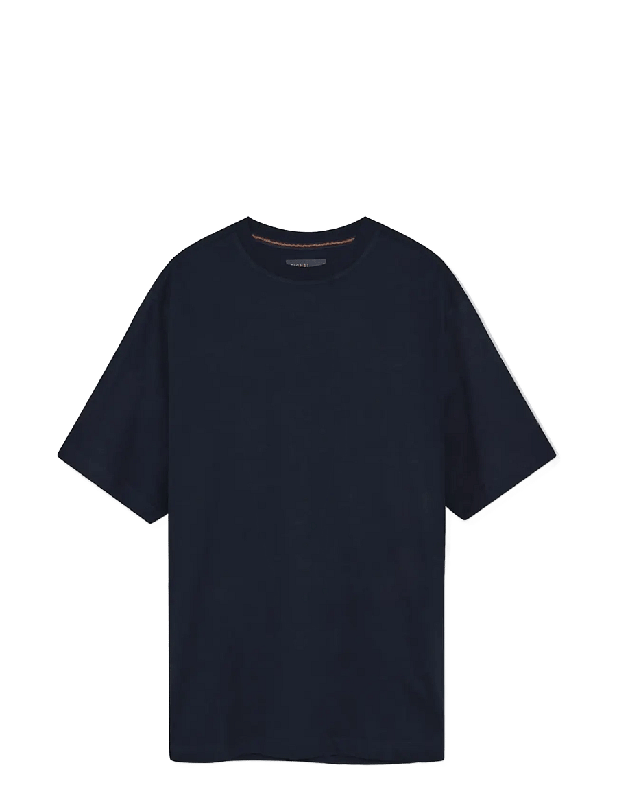 SIGNAL - EddySi Tee NOOS - kortärmade t-shirts - deep marine - 0