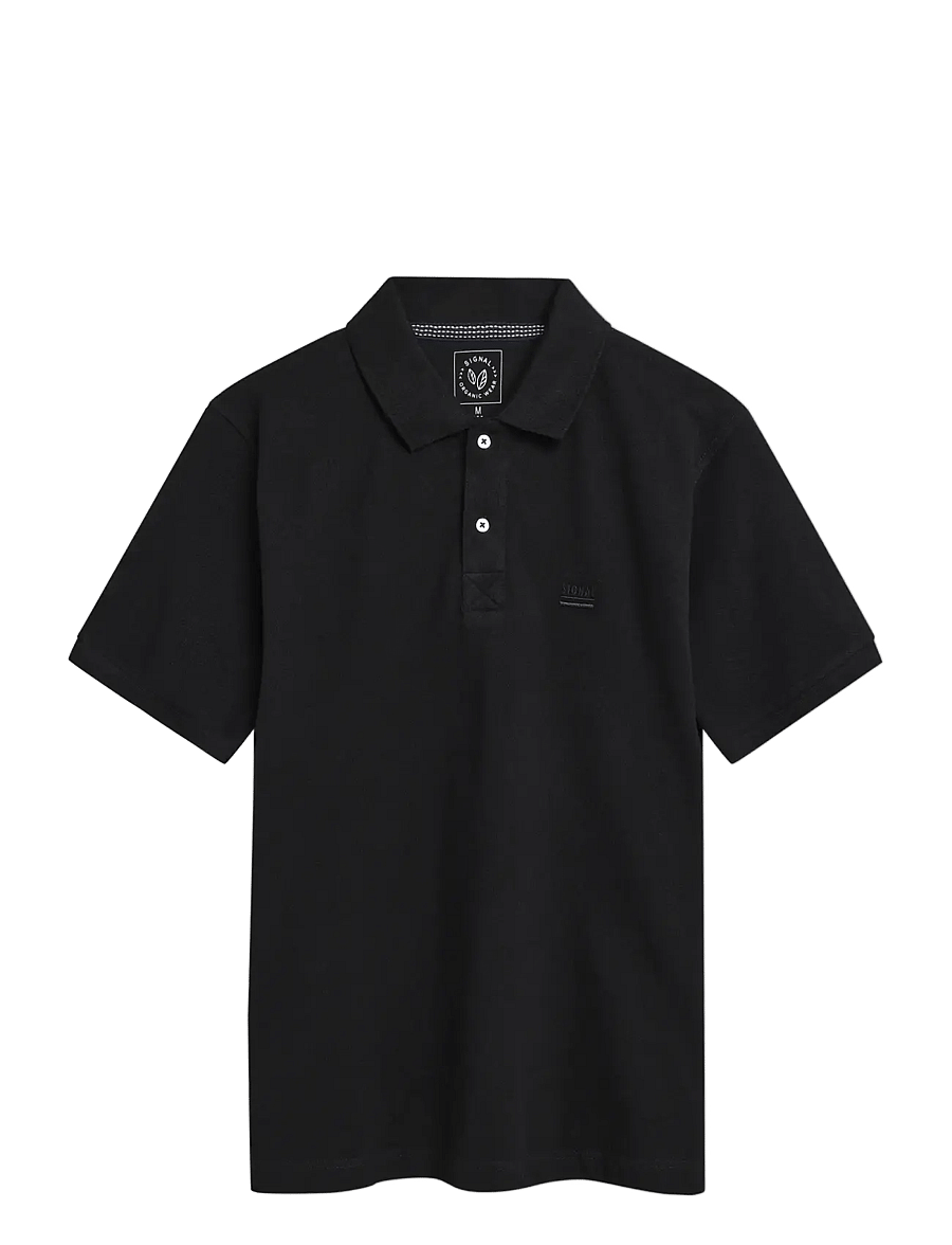 SIGNAL - NickySI - kortærmede poloer - black - 1