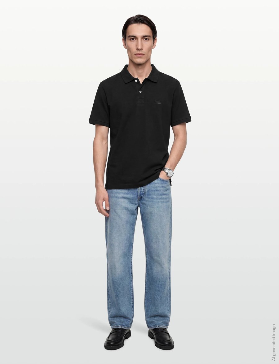 SIGNAL - NickySI - kortærmede poloer - black - 0
