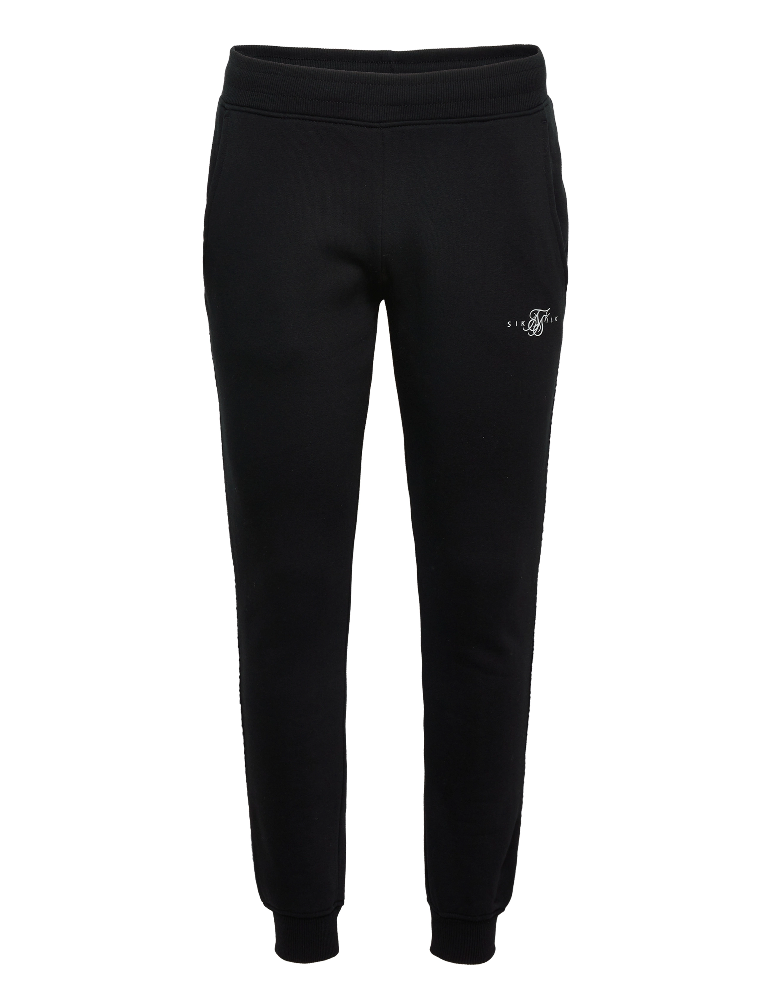 SIKSILK - overhead tape hoodie & trackpants twin set - black - 2