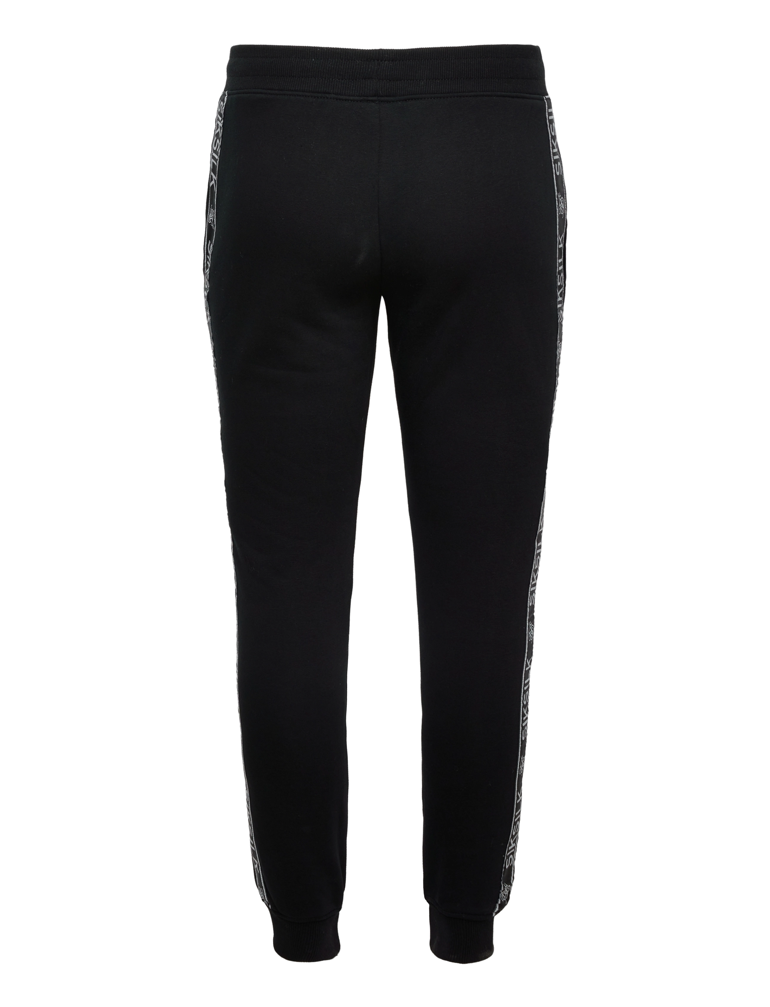 SIKSILK - overhead tape hoodie & trackpants twin set - black - 3