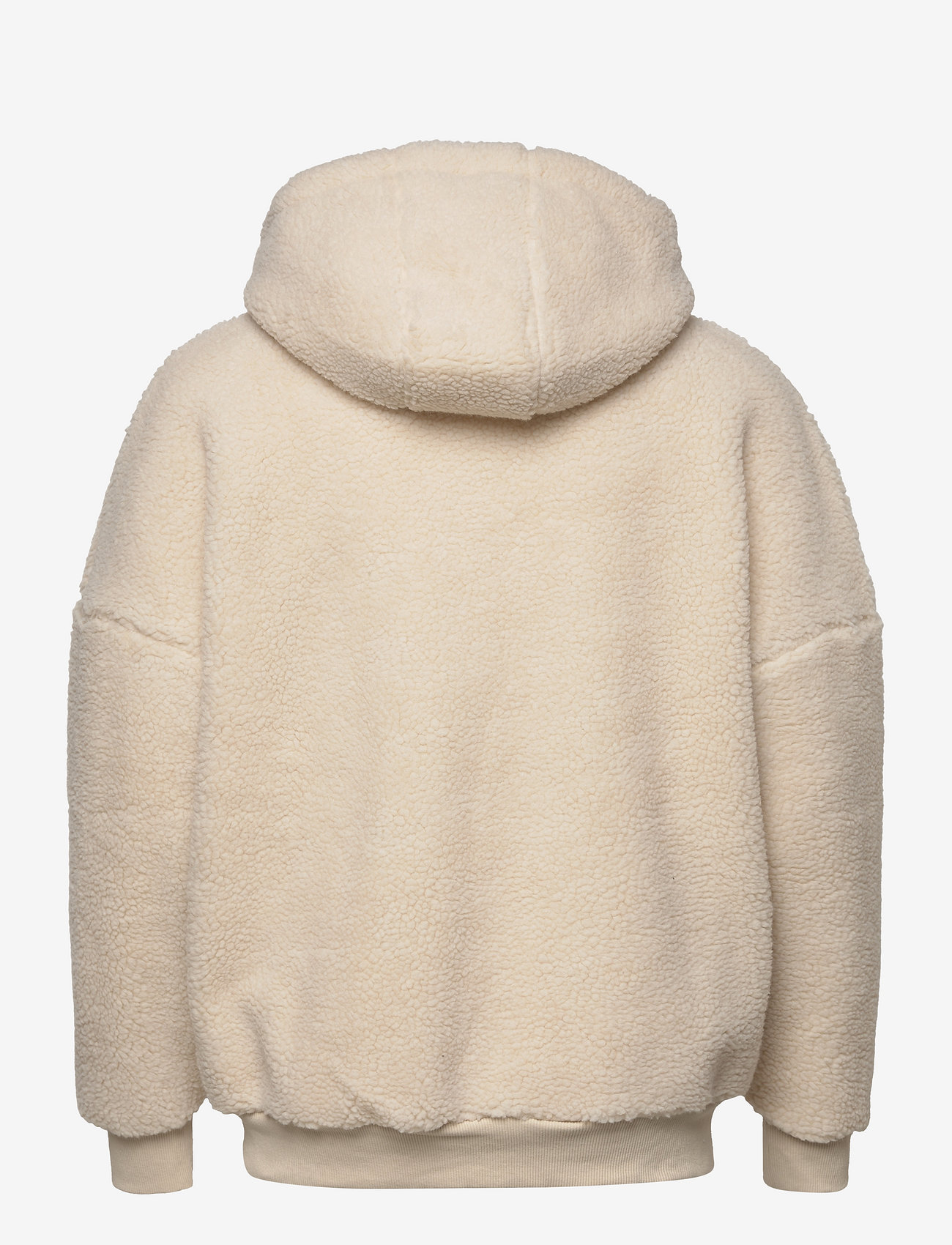 SIKSILK - borg hoodie - ecru - 1